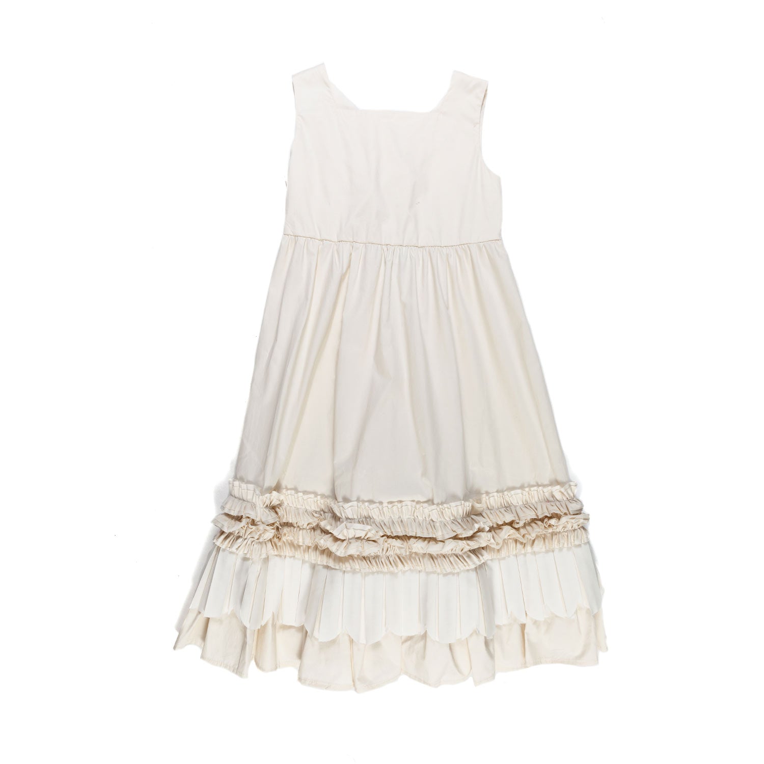 ABITO BEIGE CHIARO PER BAMBINA - annameglio.com abbigliamento moda