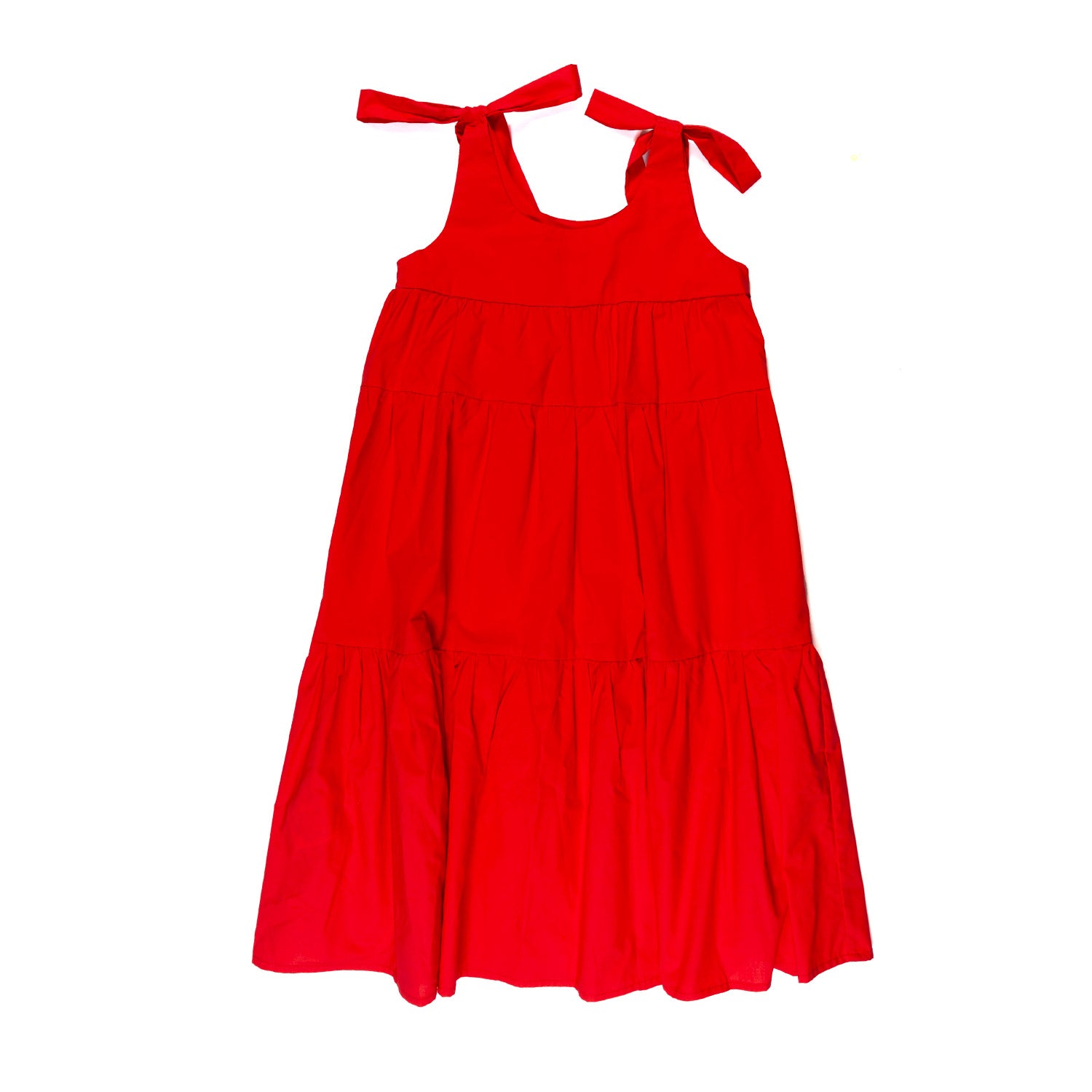 VESTITO SMANICATO ROSSO BAMBINA - annameglio.com abbigliamento moda