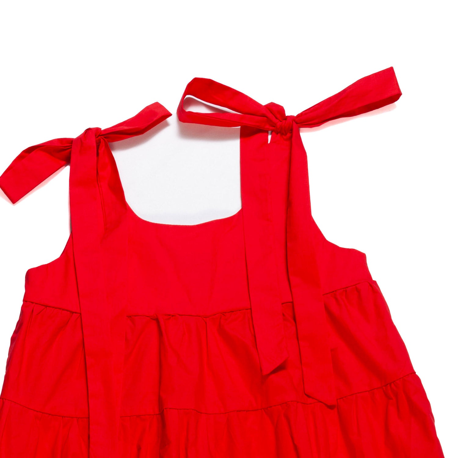 VESTITO SMANICATO ROSSO BAMBINA - annameglio.com abbigliamento moda