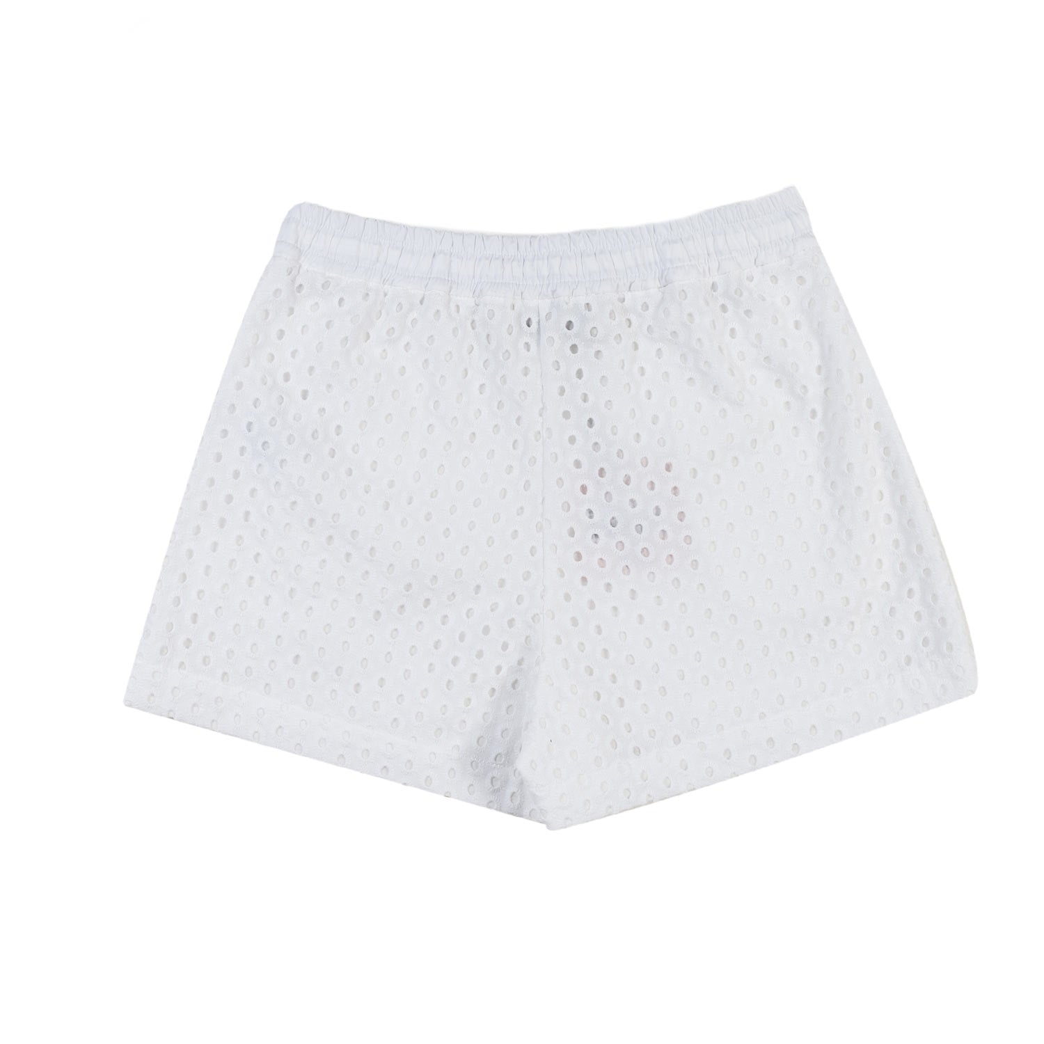 SHORTS SANGALLO BIANCO PER BAMBINA E TEENAGER - annameglio.com abbigliamento moda