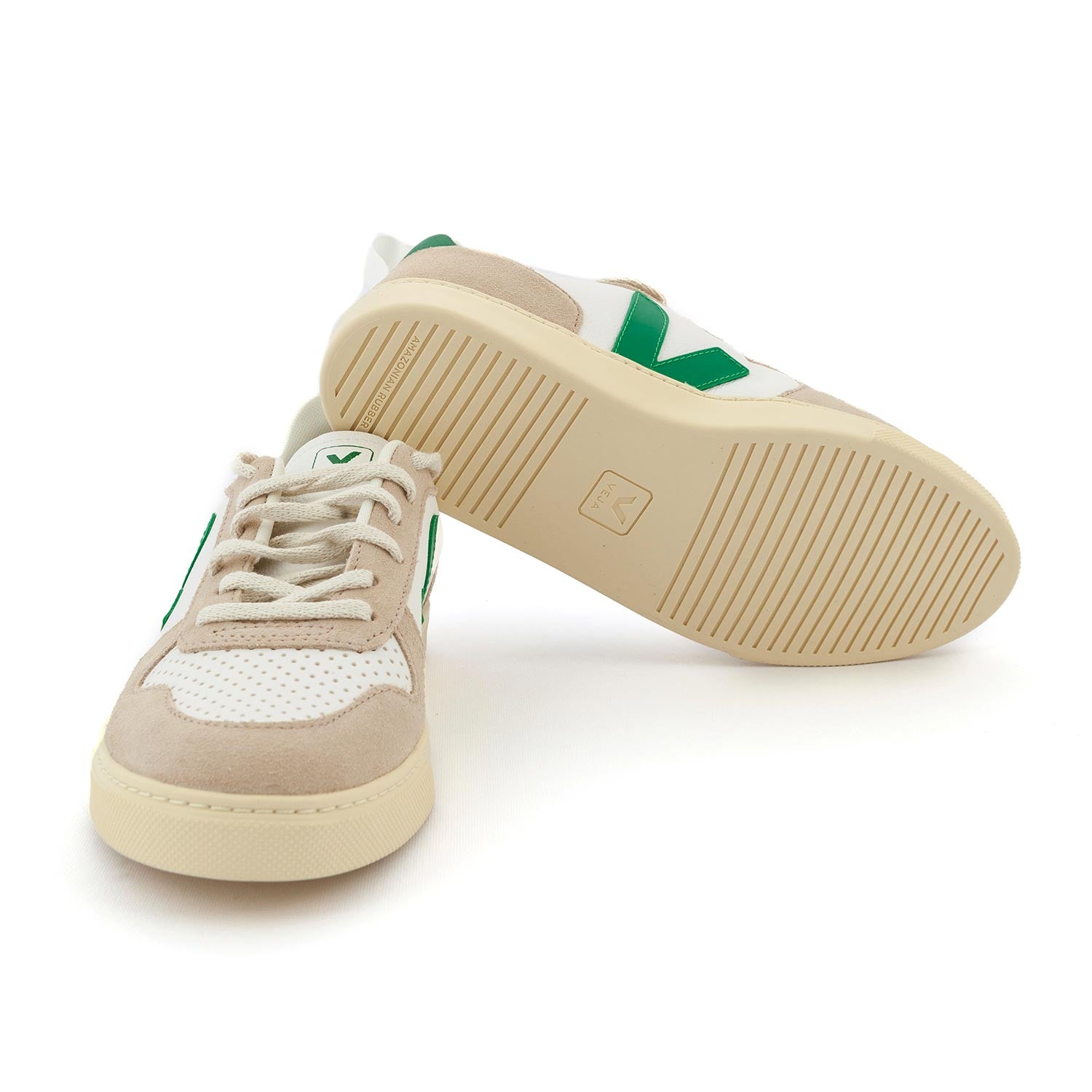 SNEAKER V10 UNISEX MANDORLA E VERDE JR E TEEN - annameglio.com abbigliamento moda
