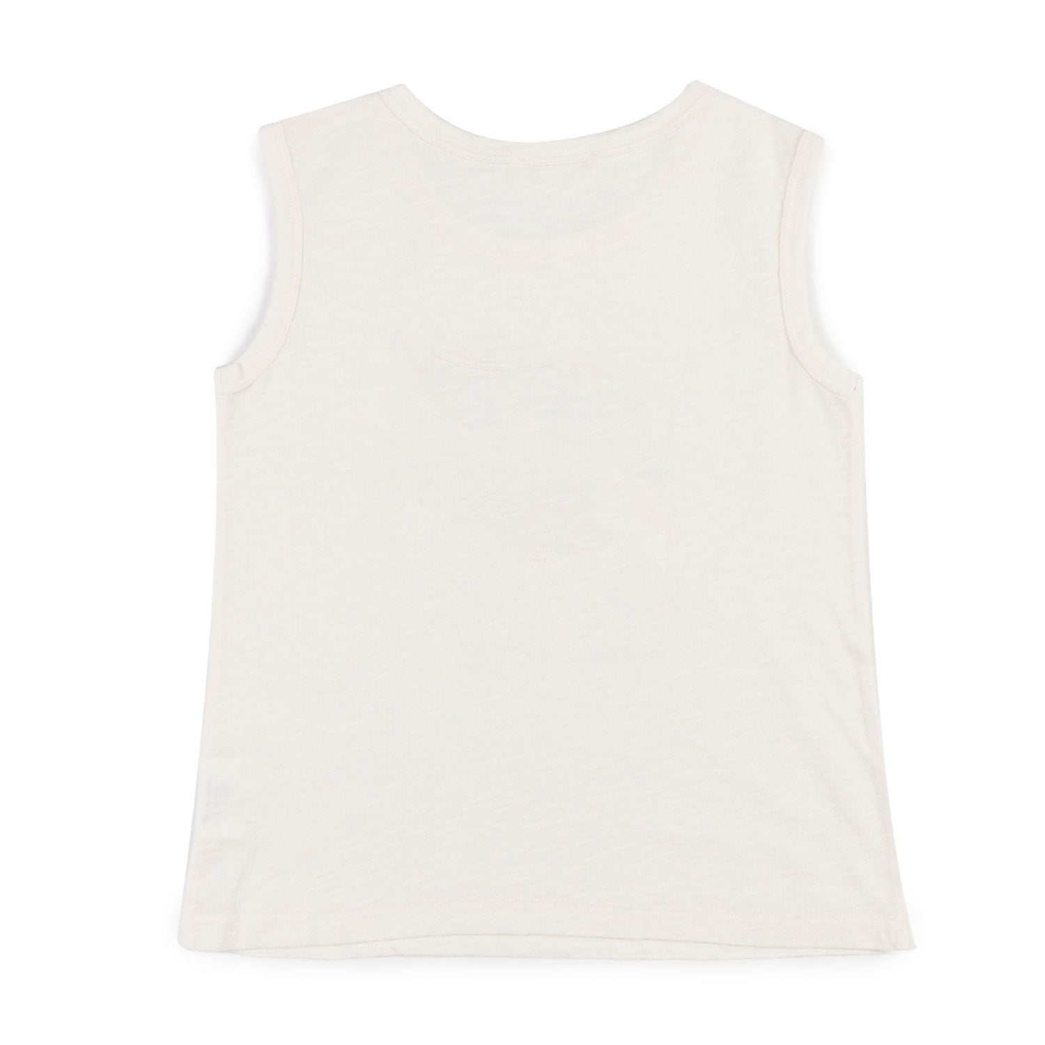 CANOTTA BIANCO LATTE E RUGGINE BAMBINO - annameglio.com abbigliamento moda