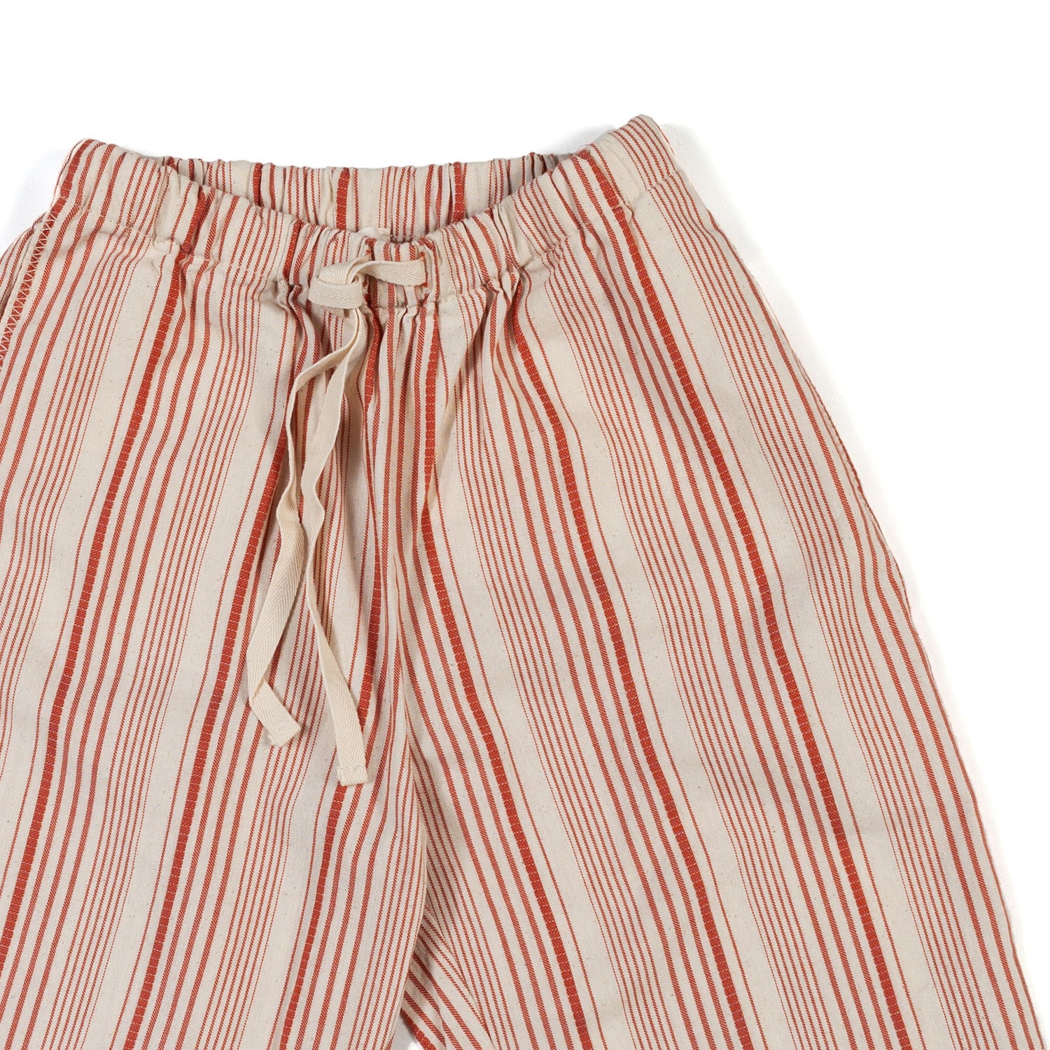 BERMUDA BEIGE E ROSSO A RIGHE BAMBINO E BAMBINA - annameglio.com abbigliamento moda