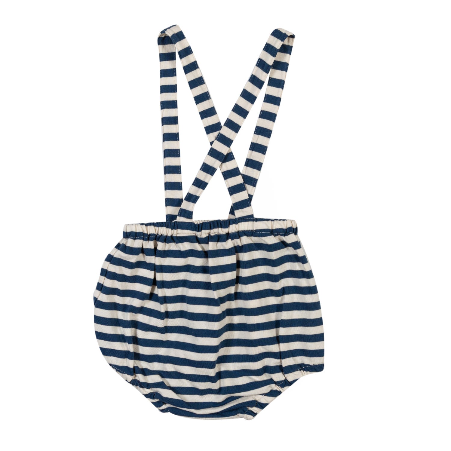 BLOOMERS BIANCO E BLU A RIGHE BIMBO E BIMBA - annameglio.com abbigliamento moda