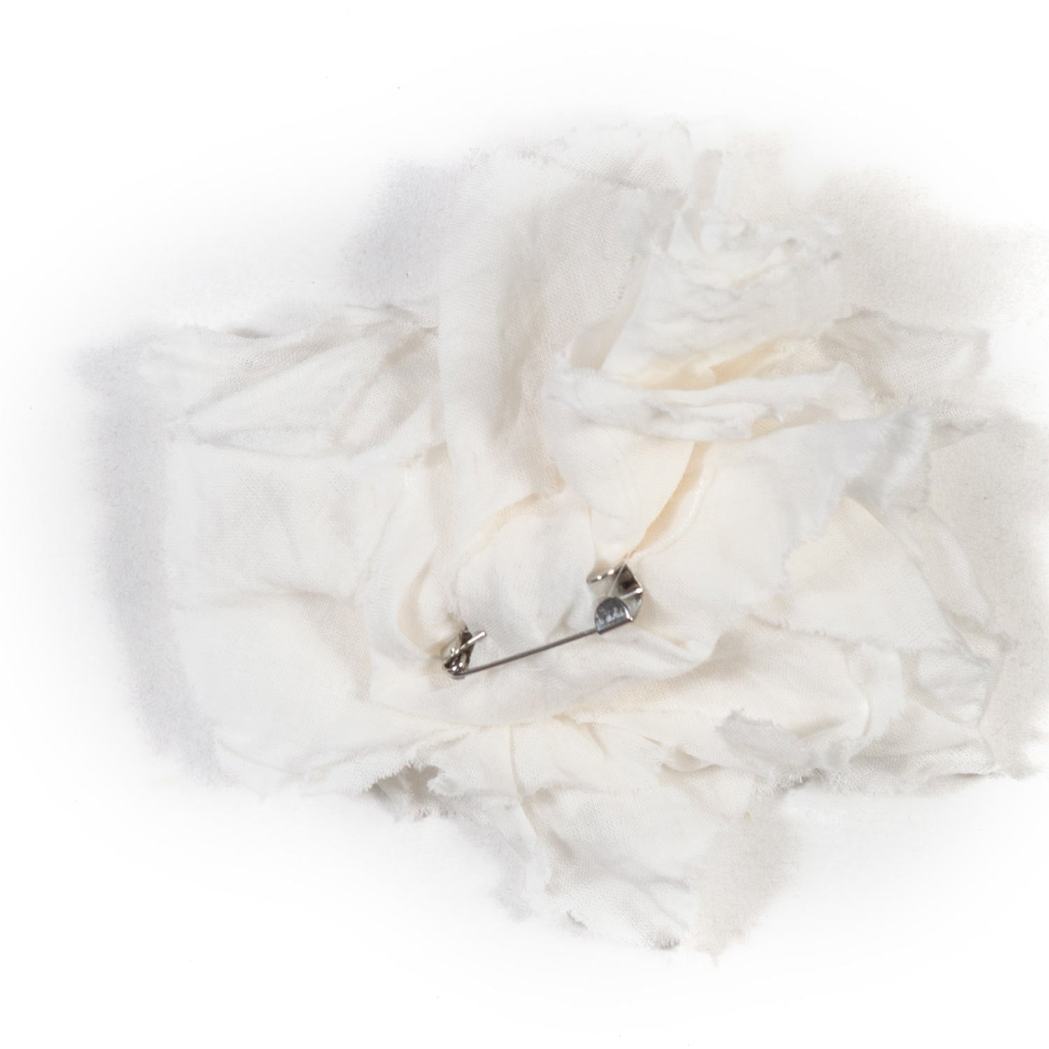 SPILLA FIORE BIANCO NATURALE BIMBA E BAMBINA - annameglio.com abbigliamento moda