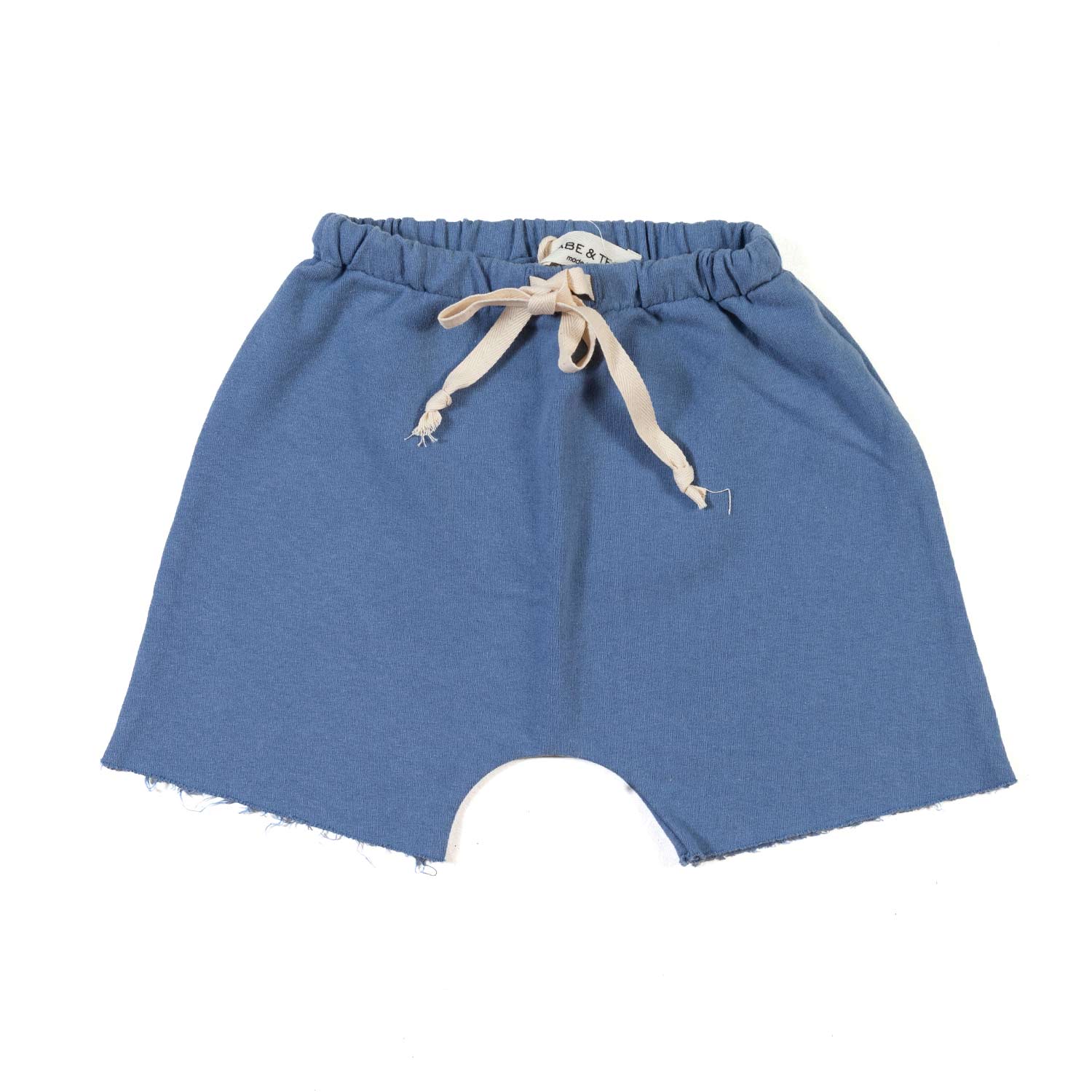 BERMUDA FELPA BLU POLVERE BIMBO E BIMBA - annameglio.com abbigliamento moda