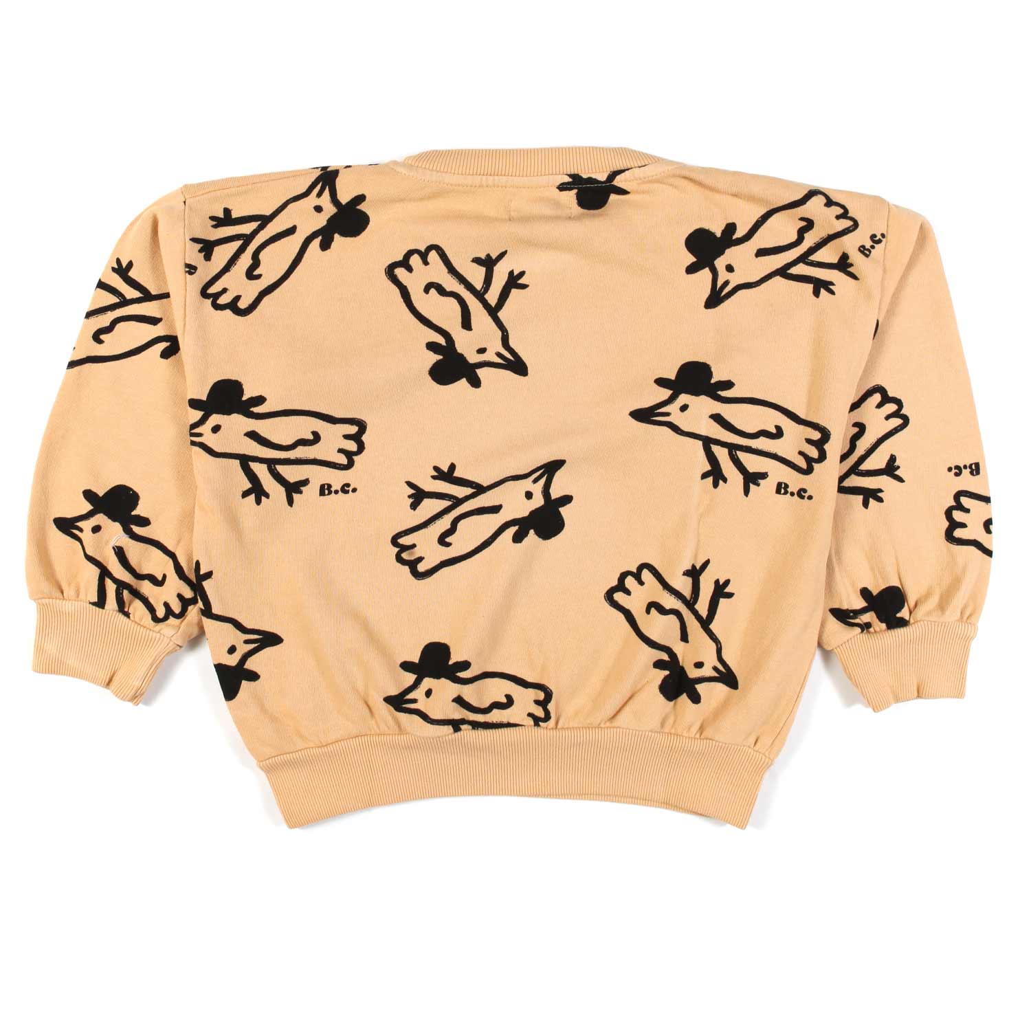 FELPA CURRY CON STAMPE MR BIRDIE ALL OVER BAMBINO - annameglio.com abbigliamento moda