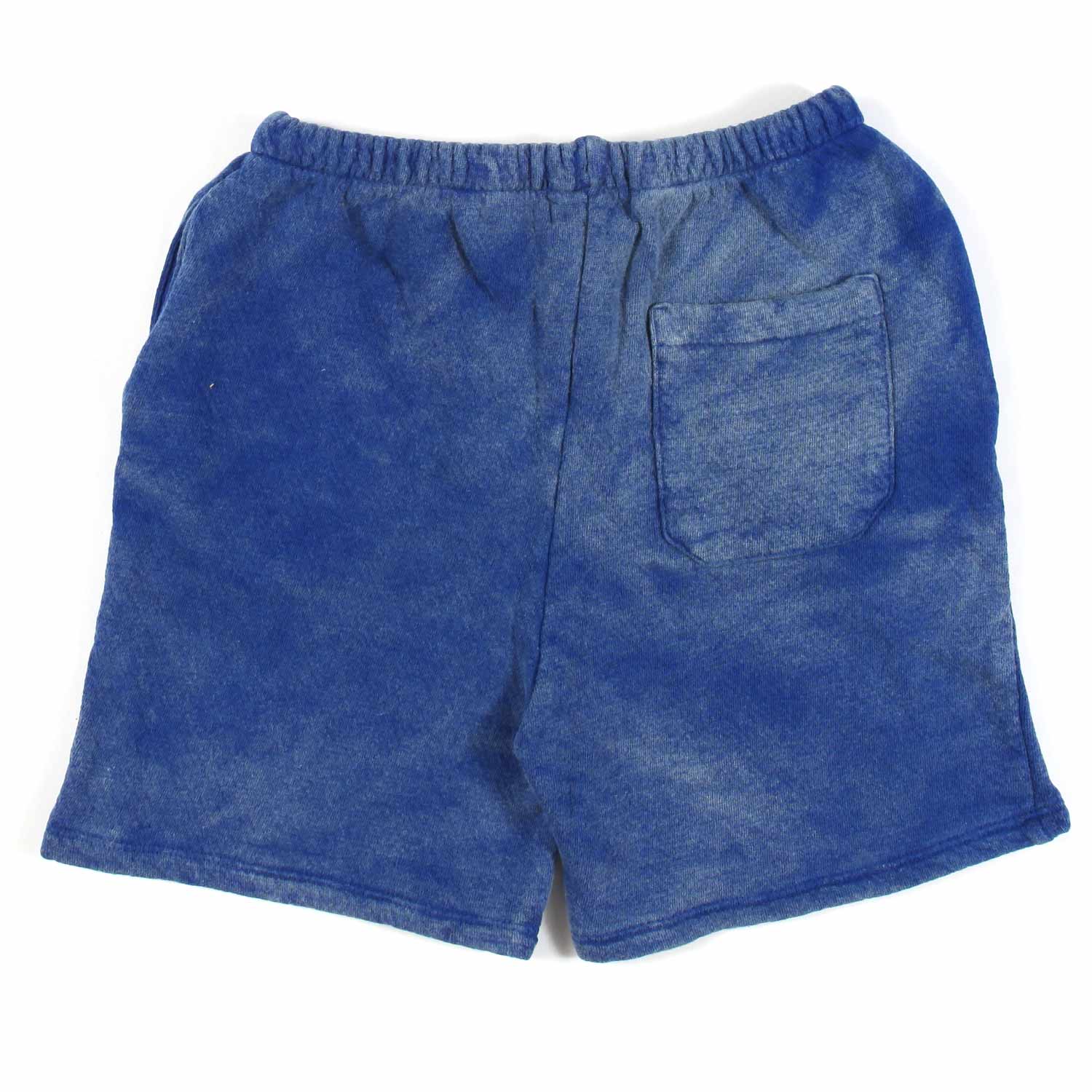 SHORTS FELPA BLU SBIADITO E MULTICOLOR BAMBINO - annameglio.com abbigliamento moda