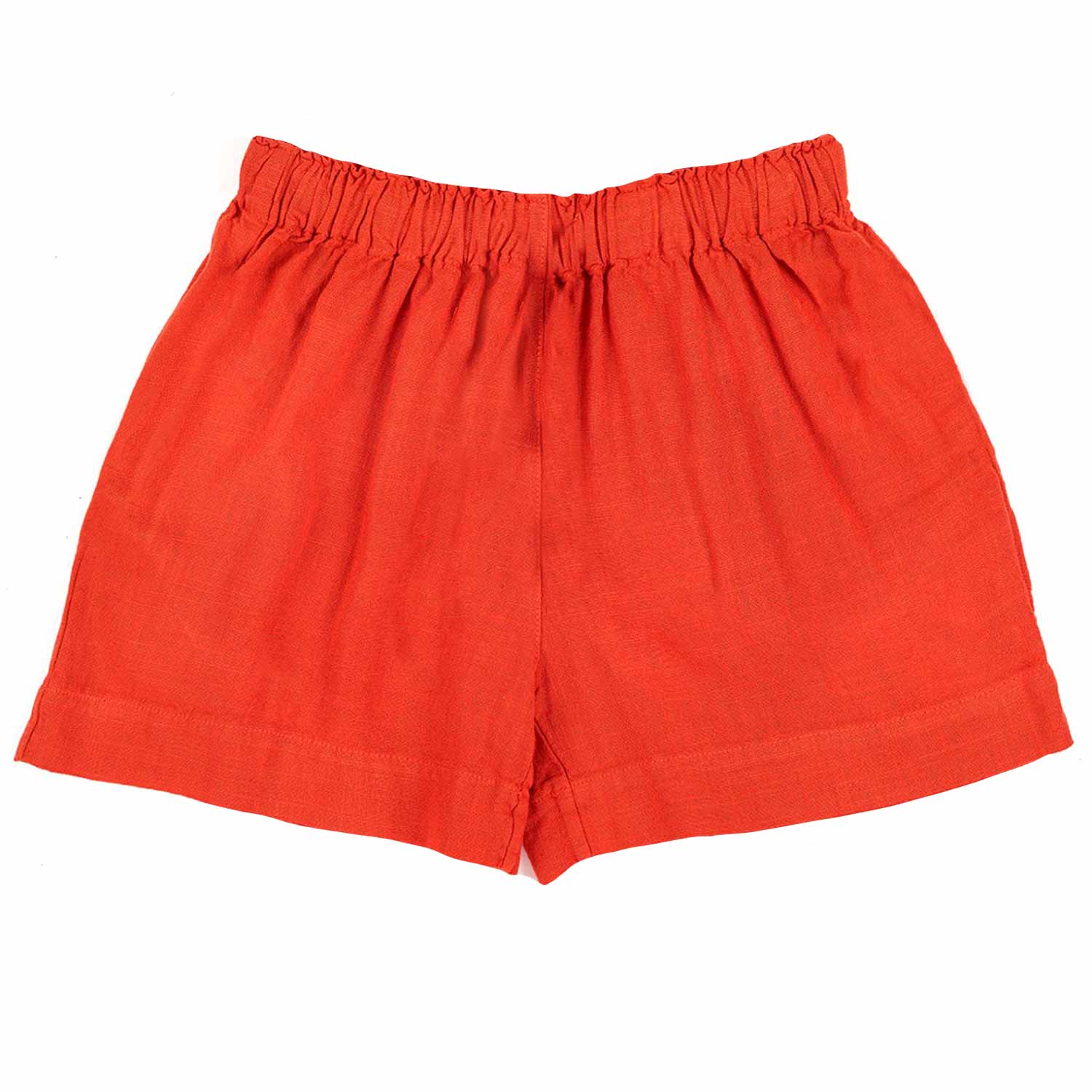 SHORTS ROSSI E MULTICOLOR IN TELA BAMBINA - annameglio.com abbigliamento moda