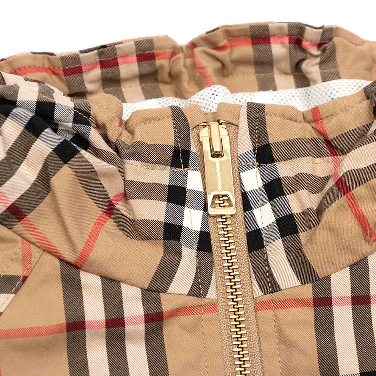 GIACCA IN COTONE TARTAN BEIGE BAMBINA E TEENAGER - annameglio.com abbigliamento moda