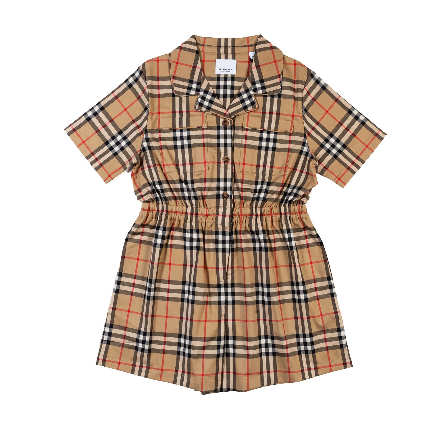 TUTINA CORTA CHEMISIER VINTAGE CHECK BAMBINA TEEN - annameglio.com abbigliamento moda