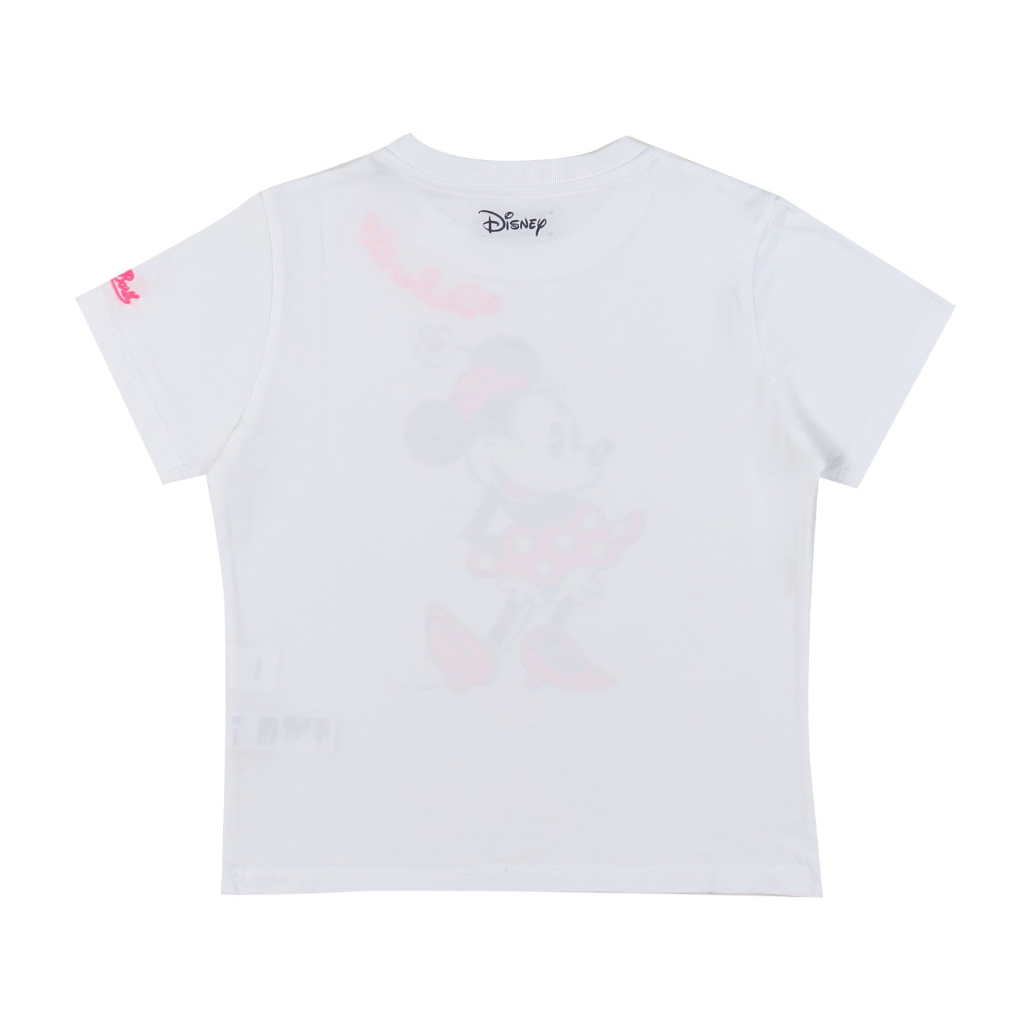 T-SHIRT MINNIE BIANCA E ROSA BAMBINA - annameglio.com abbigliamento moda