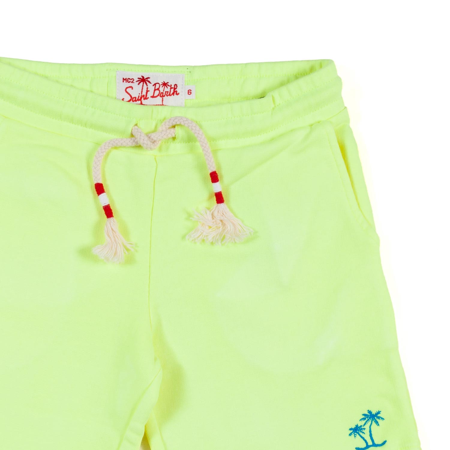 SHORTS FELPA RANDLE GIALLO FLUO BAMBINO E TEENAGER - annameglio.com abbigliamento moda