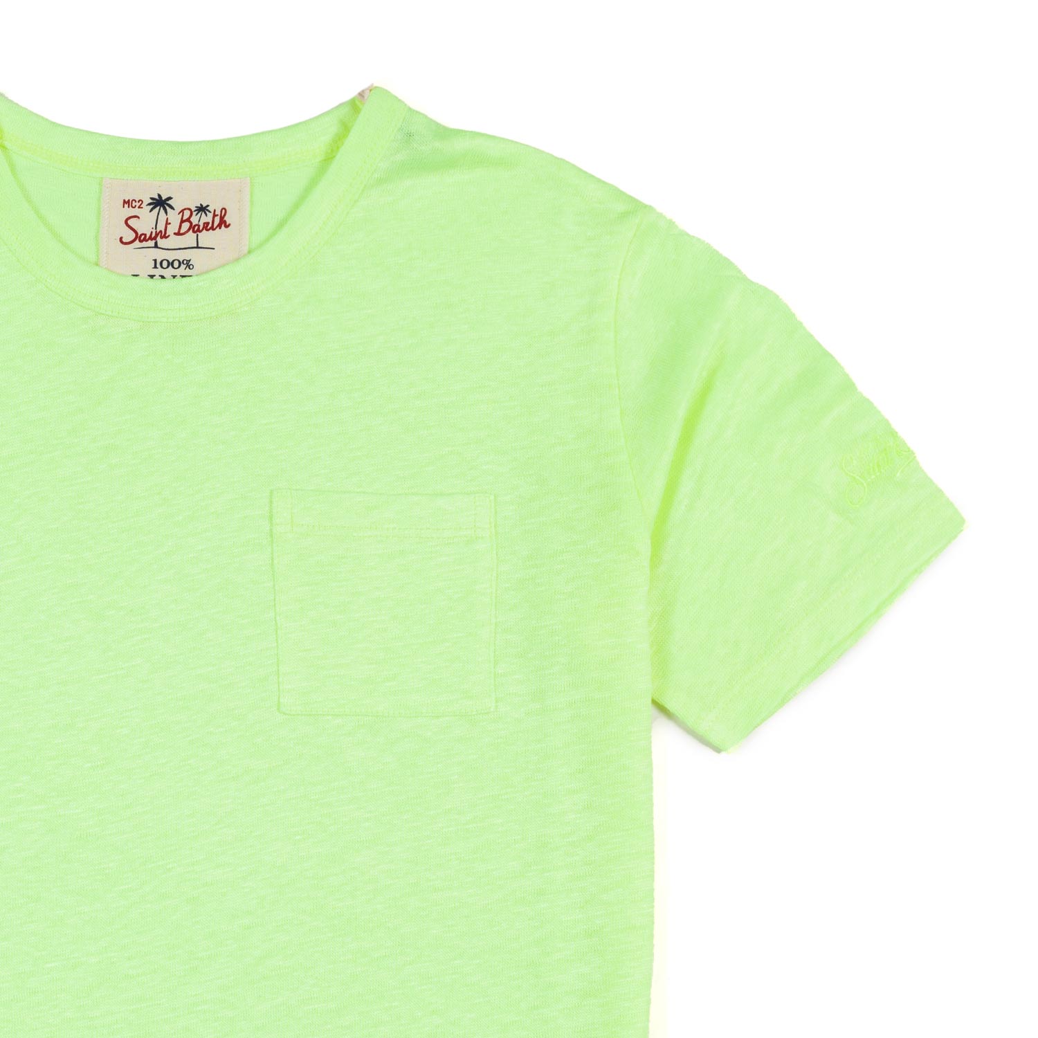 T-SHIRT LINO ALEX GIALLO FLUO BAMBINO E TEENAGER - annameglio.com abbigliamento moda