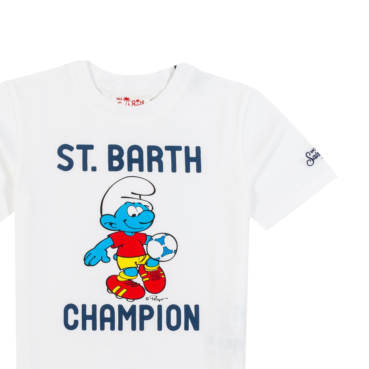 T-SHIRT PUFFO CALCIATORE BIANCA BAMBINO - annameglio.com abbigliamento moda