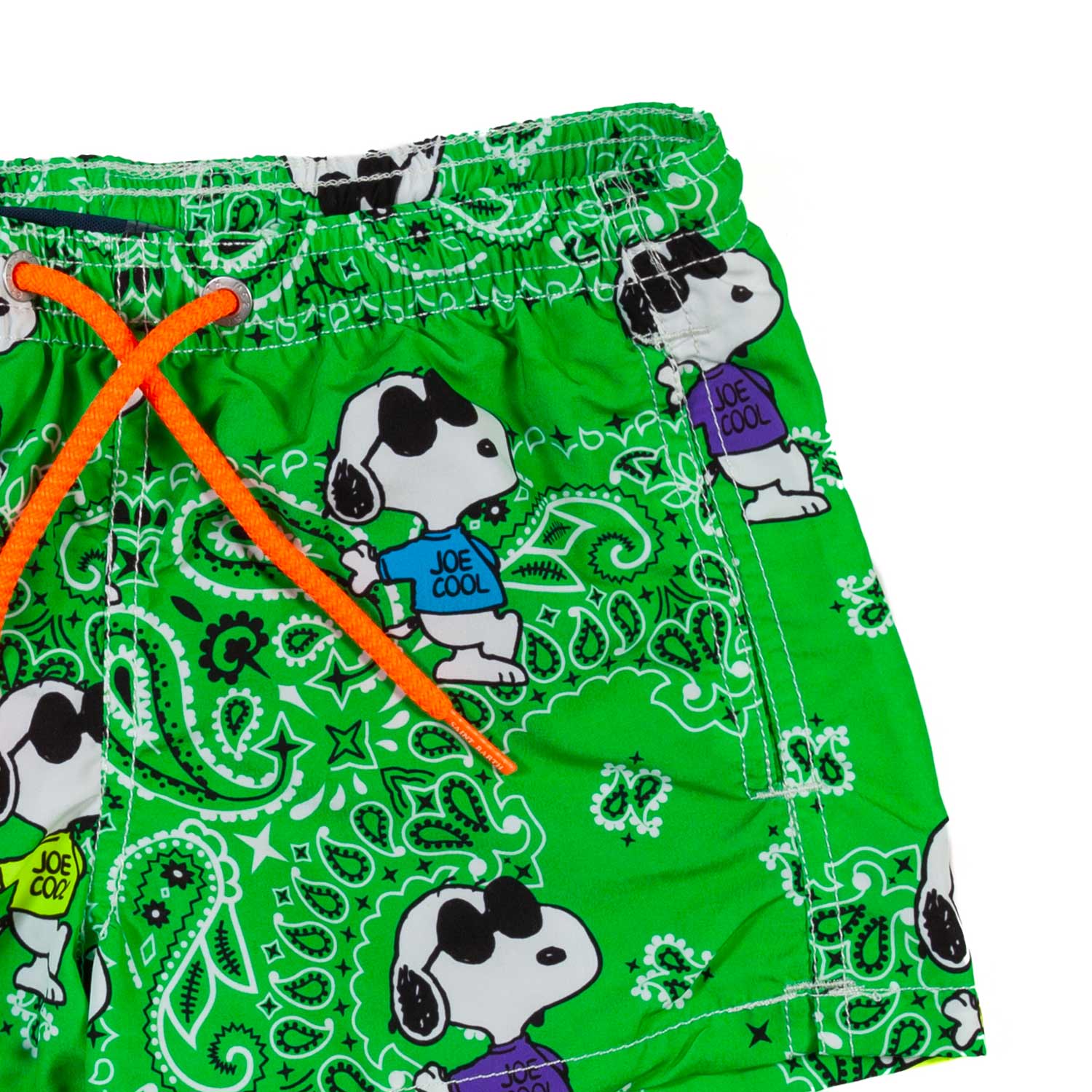 COSTUME BOXER SNOOPY BANDANA VERDE BAMBINO E TEEN - annameglio.com abbigliamento moda