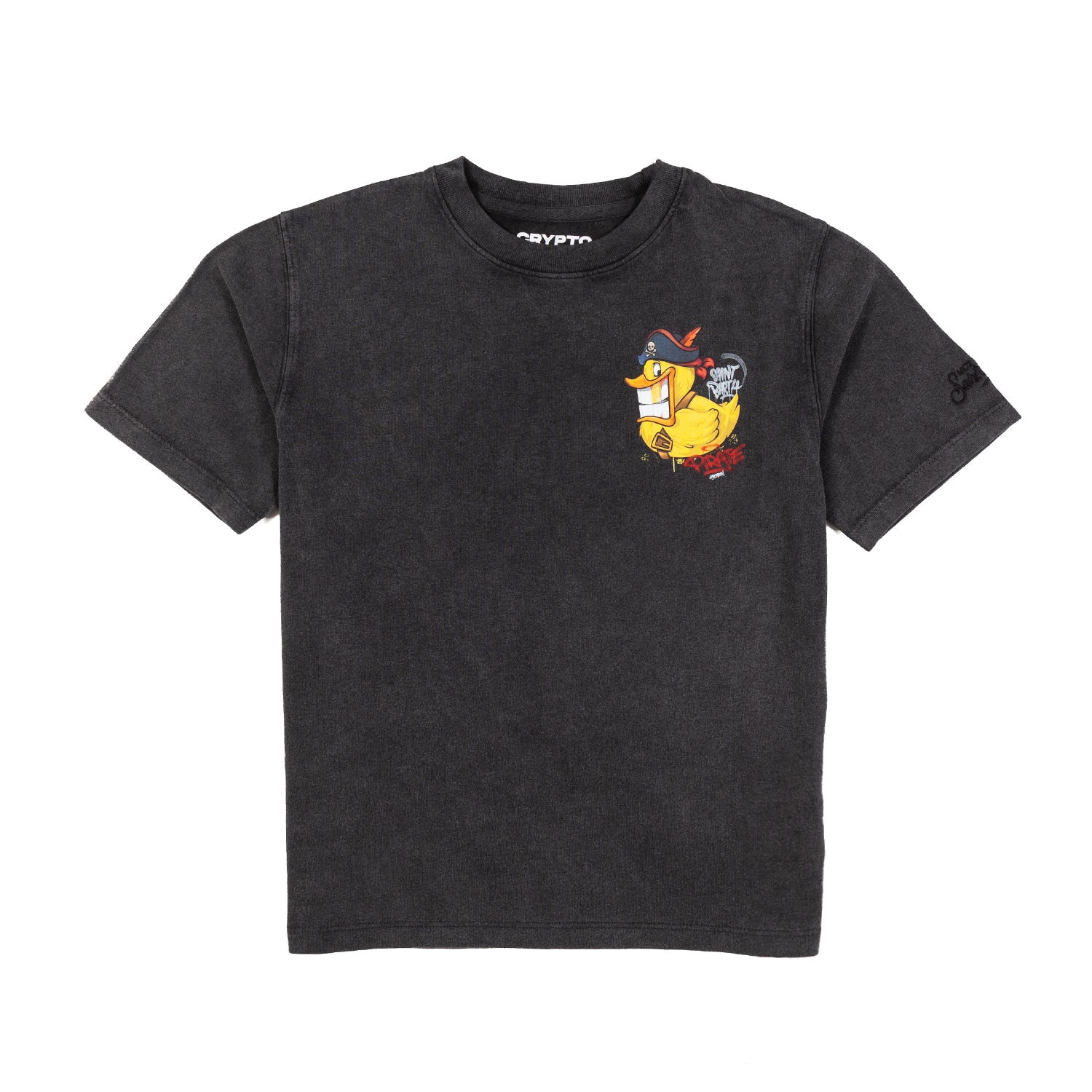 T-SHIRT DUCKY PIRATE NERA - annameglio.com abbigliamento moda
