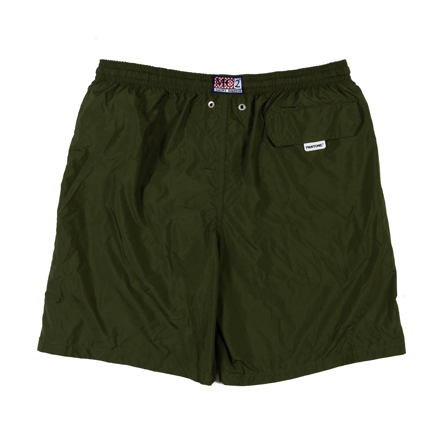 COSTUME BOXER PANTONE OLIVINE VERDE MILITARE - annameglio.com abbigliamento moda