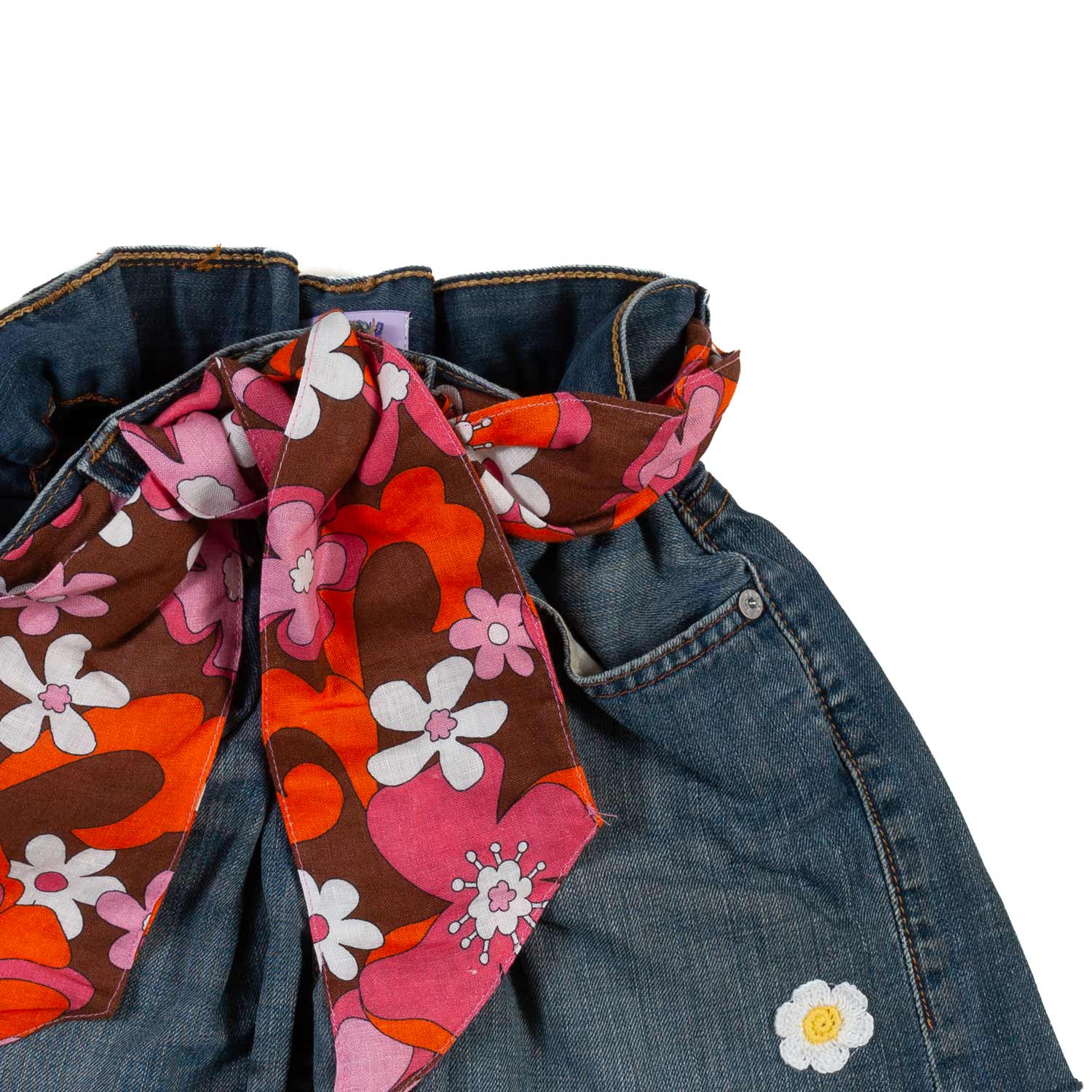 SHORTS ARIZONA DENIM BLU SCURO BAMBINA TEENAGER - annameglio.com abbigliamento moda