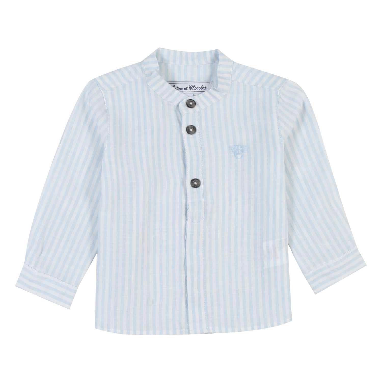 Camicia in lino a tre bottoni - annameglio.com abbigliamento moda