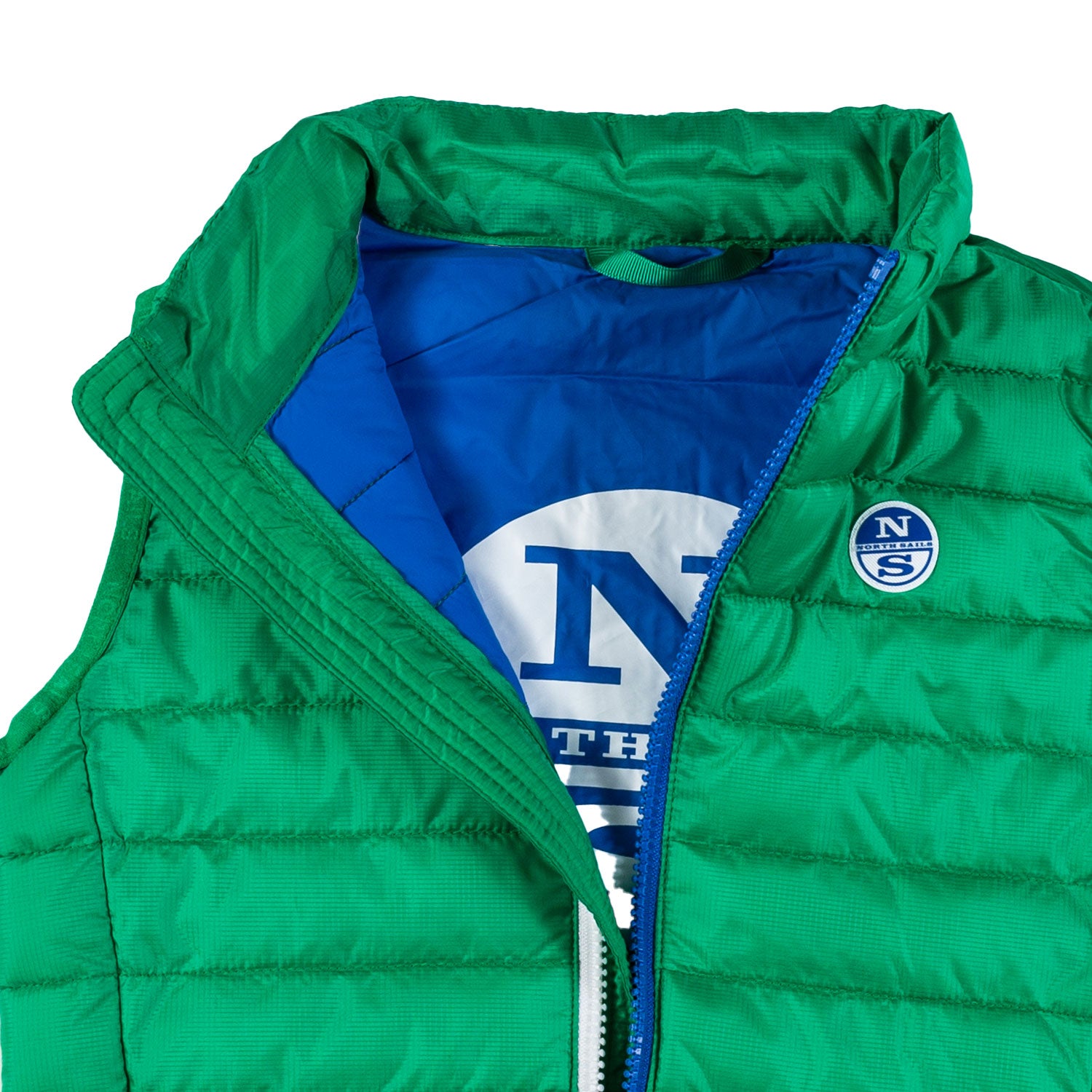 GILET CROZET VERDE E AZZURRO BAMBINO E TEENAGER - annameglio.com abbigliamento moda