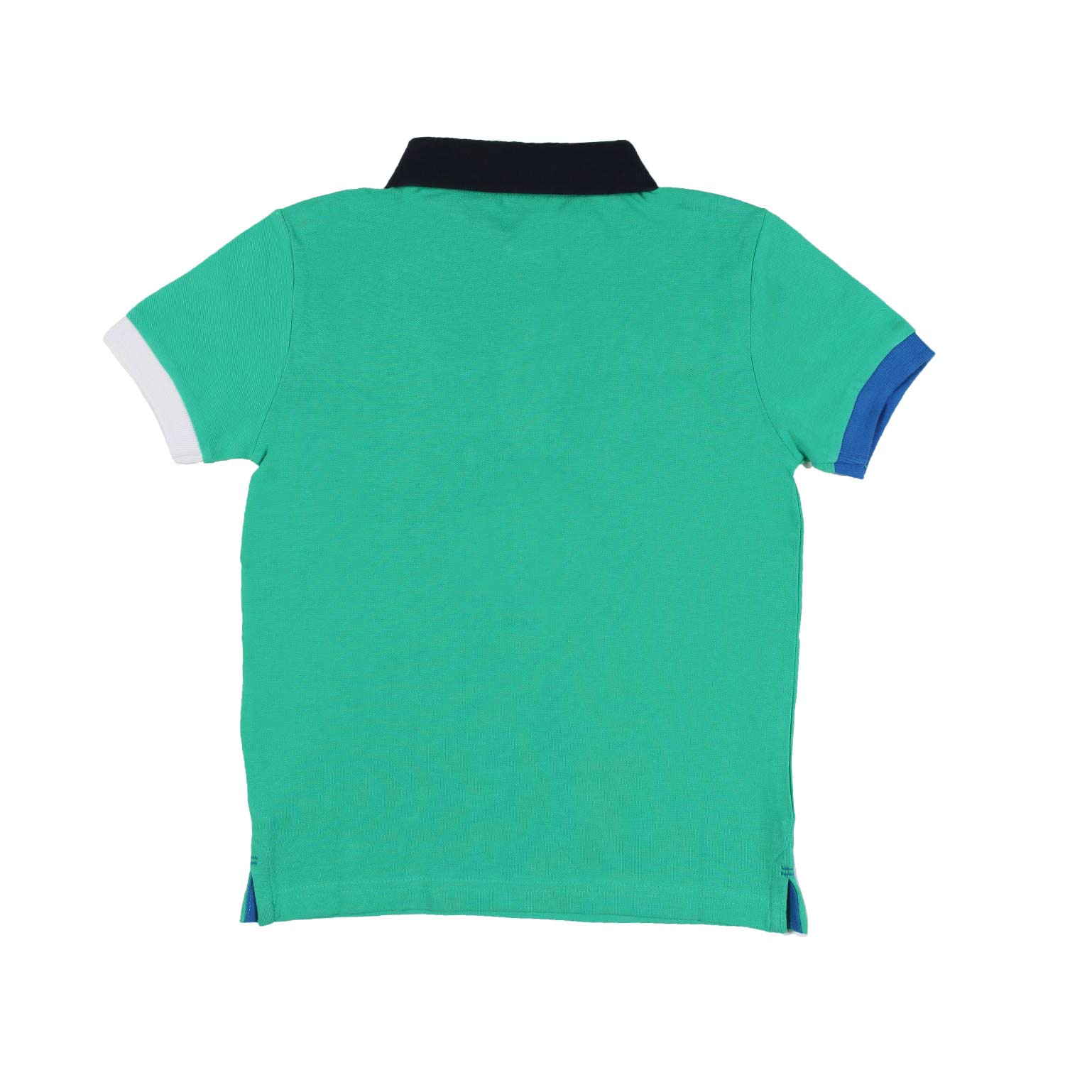 POLO VERDE BRILLANTE E BLU BAMBINO E RAGAZZO - annameglio.com abbigliamento moda