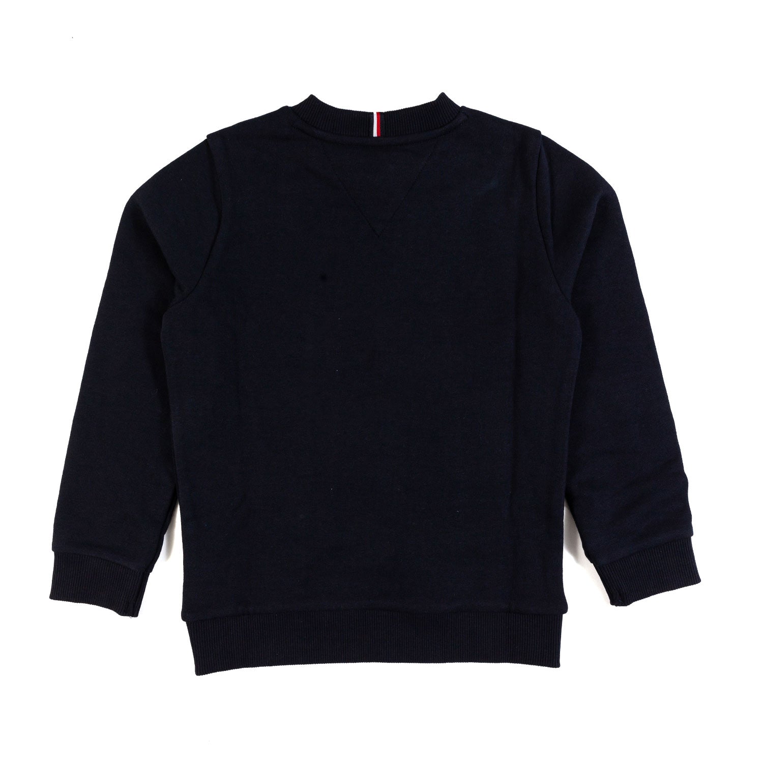 FELPA BLU NAVY CON LOGO TOMMY BIANCO - annameglio.com abbigliamento moda