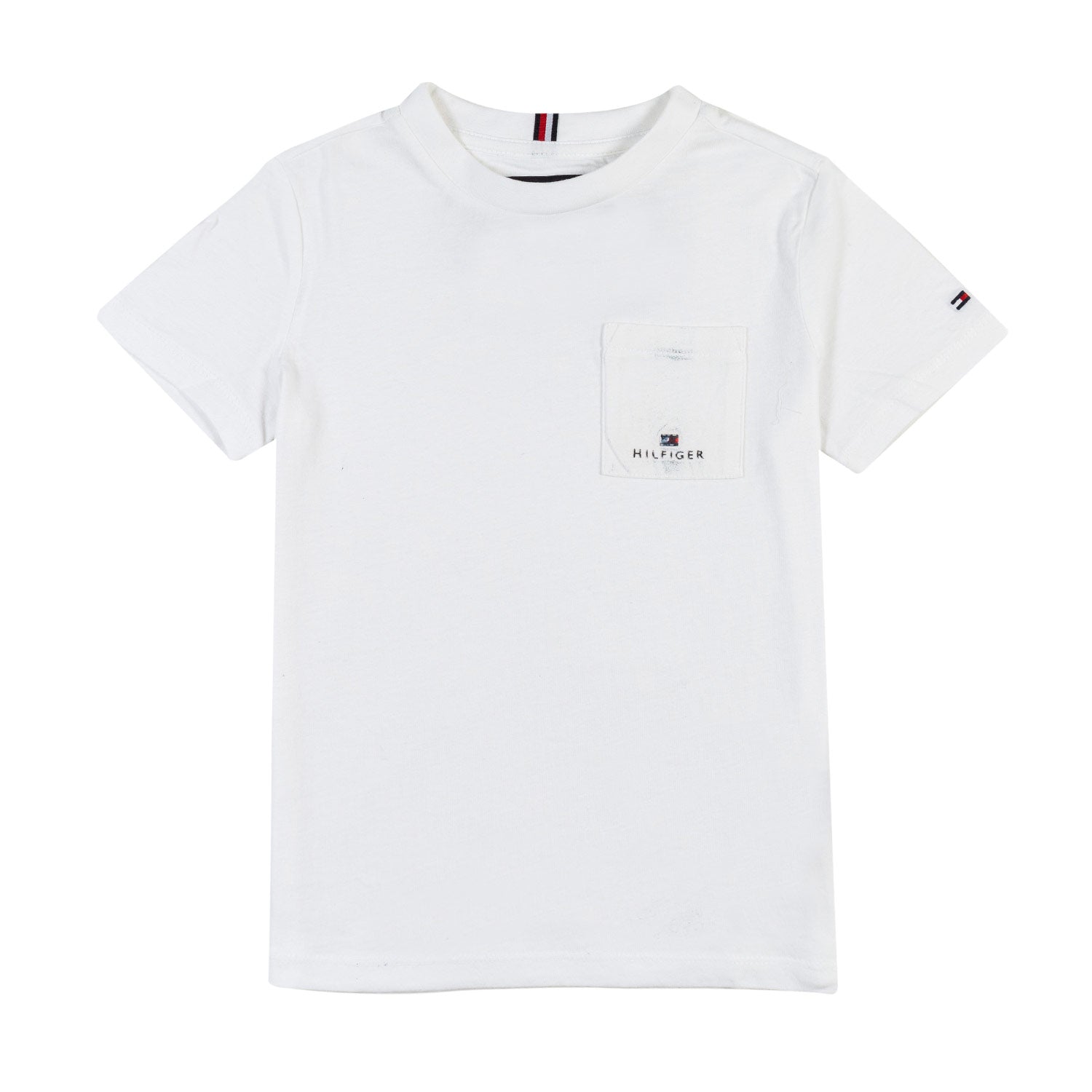 T-shirt bianca con logo in rilievo - annameglio.com abbigliamento moda