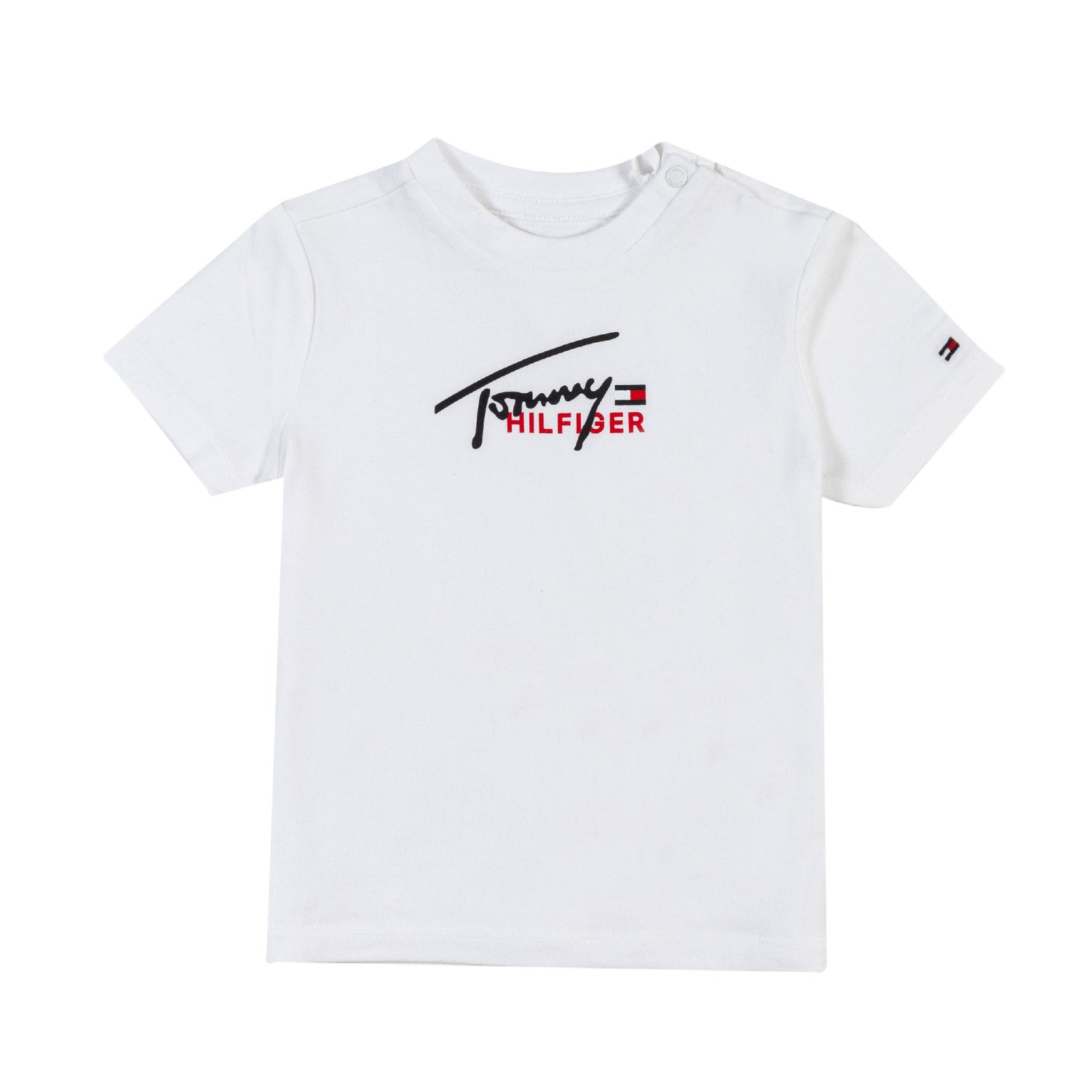 T-SHIRT BIANCA CON LOGO E RICAMO BIMBO - annameglio.com abbigliamento moda