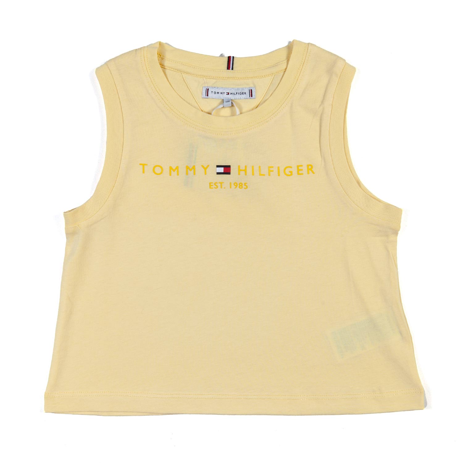 CANOTTA gialla CON LOGO IN RILIEVO - annameglio.com abbigliamento moda