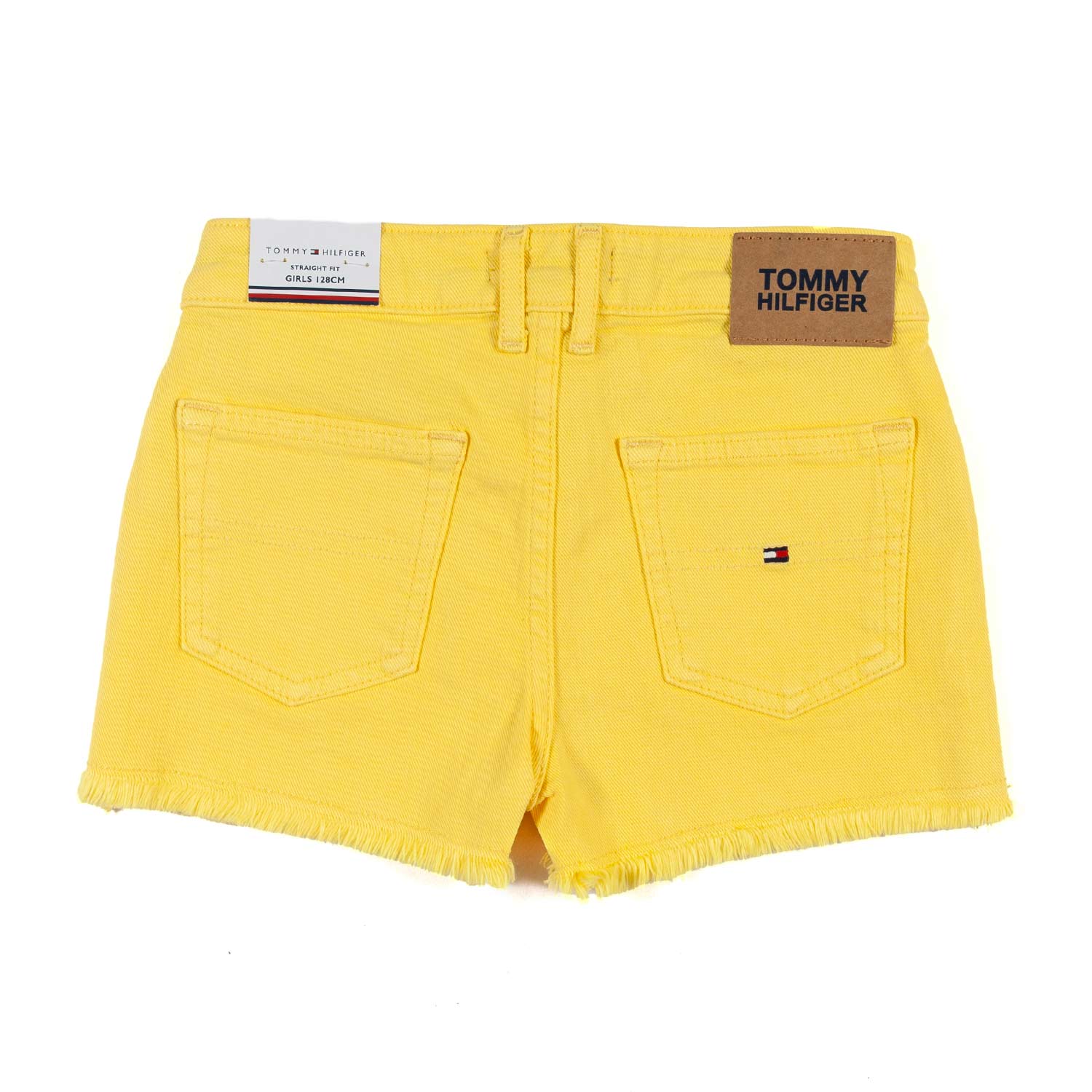 PANTALONCINI gialli IN DENIM ELASTICIZZATO - annameglio.com abbigliamento moda