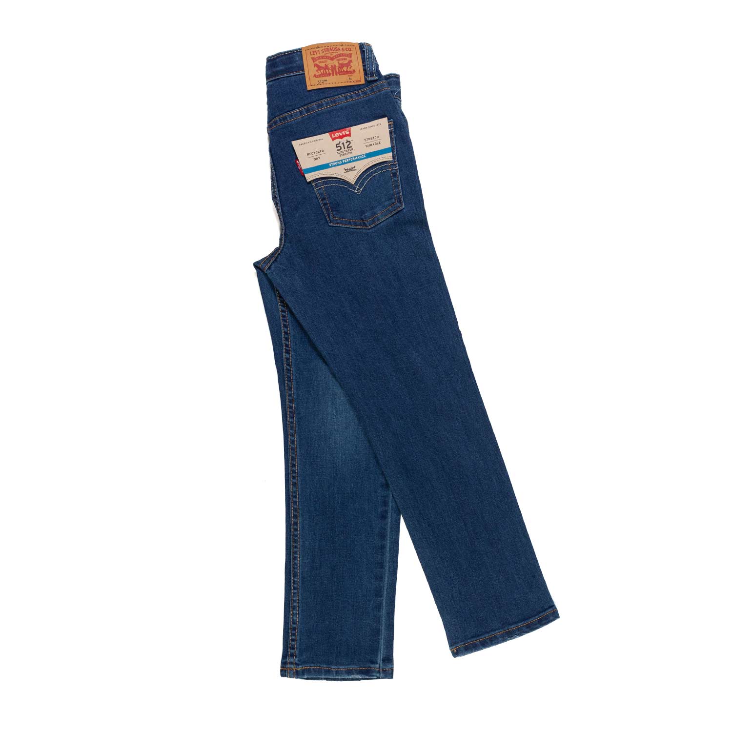 JEANS 512 BLU SCURO BAMBINO - annameglio.com abbigliamento moda