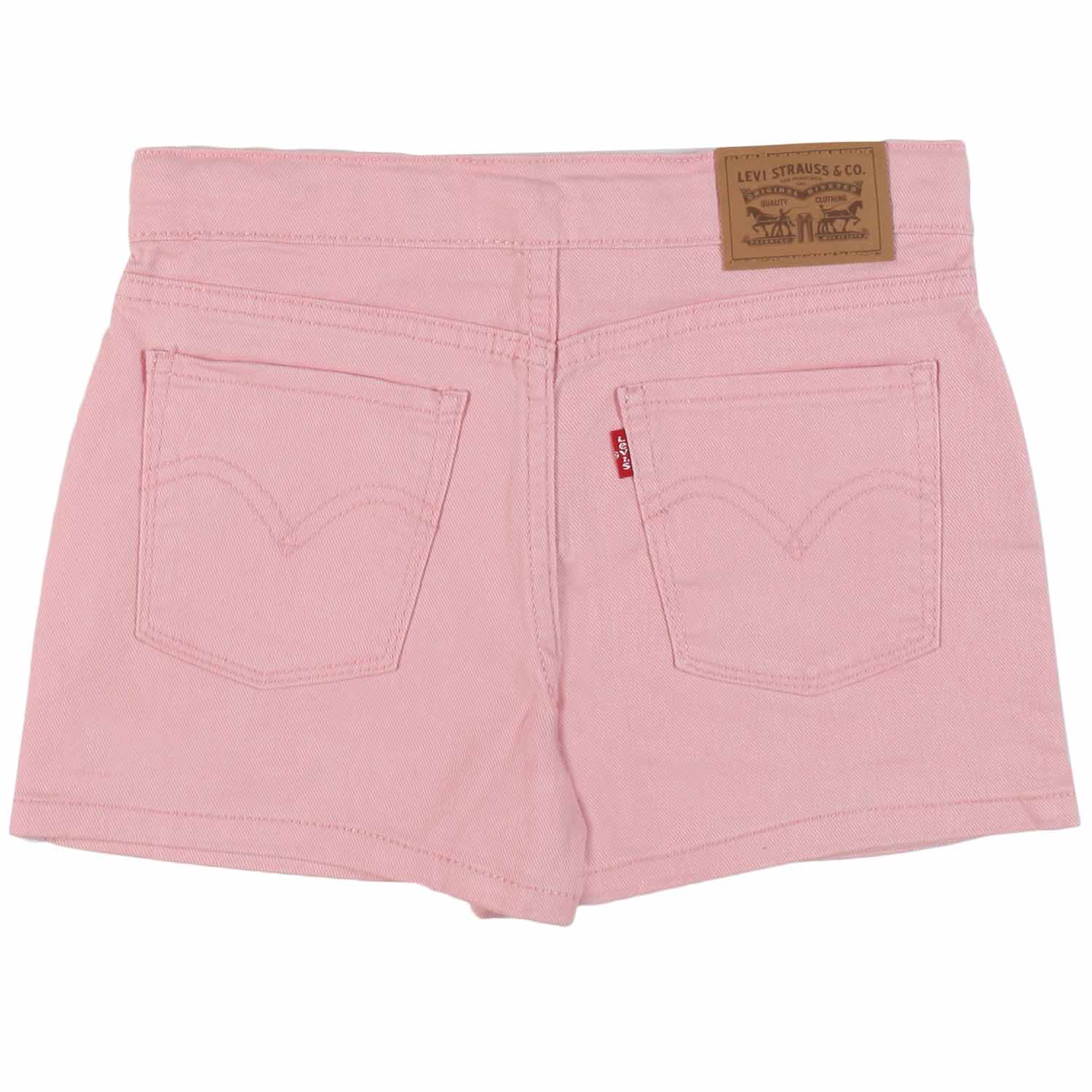 GONNA SHORTS IN DENIM ROSA BAMBINA - annameglio.com abbigliamento moda