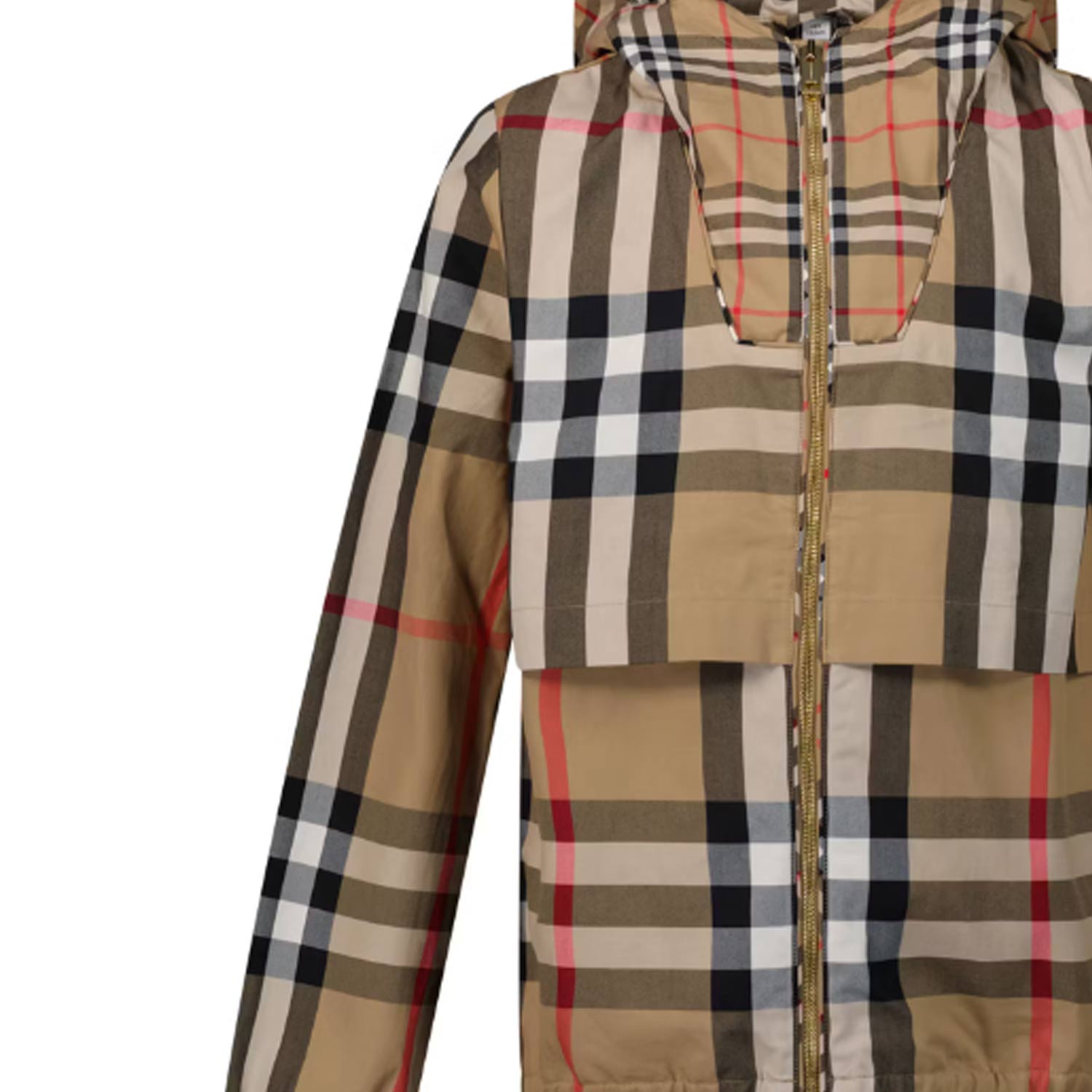 GIACCA UNISEX IN COTONE TARTAN BEIGE - annameglio.com abbigliamento moda
