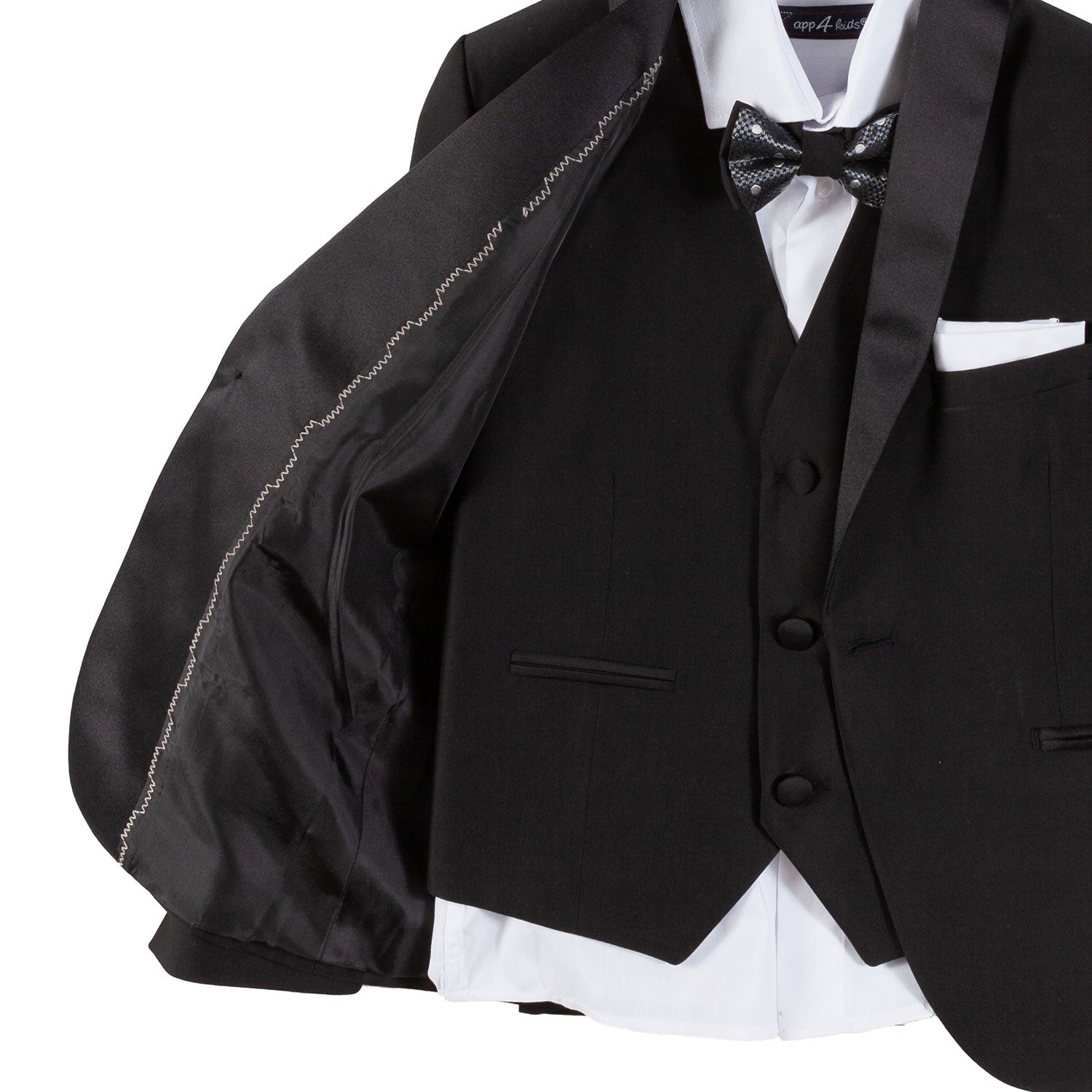 COMPLETO NERO CON CAMICIA BIANCA BAMBINO - annameglio.com abbigliamento moda