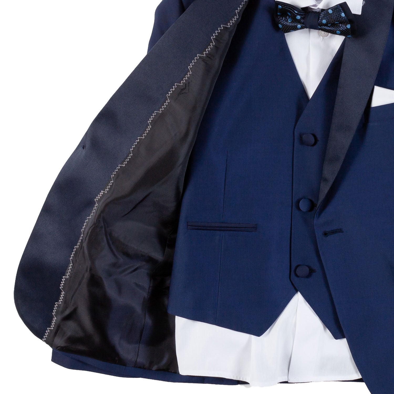 COMPLETO BLU CON CAMICIA BIANCA BAMBINO E TEENAGER - annameglio.com abbigliamento moda