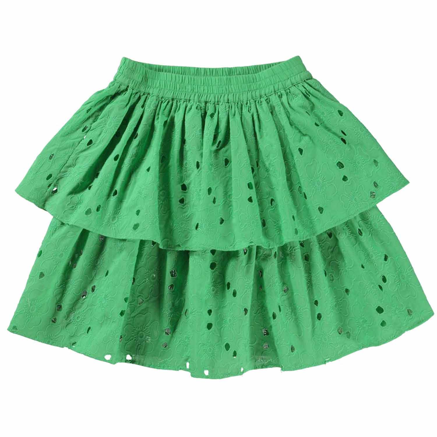 GONNA BRIGITTE VERDE BAMBINA E TEENAGER - annameglio.com abbigliamento moda