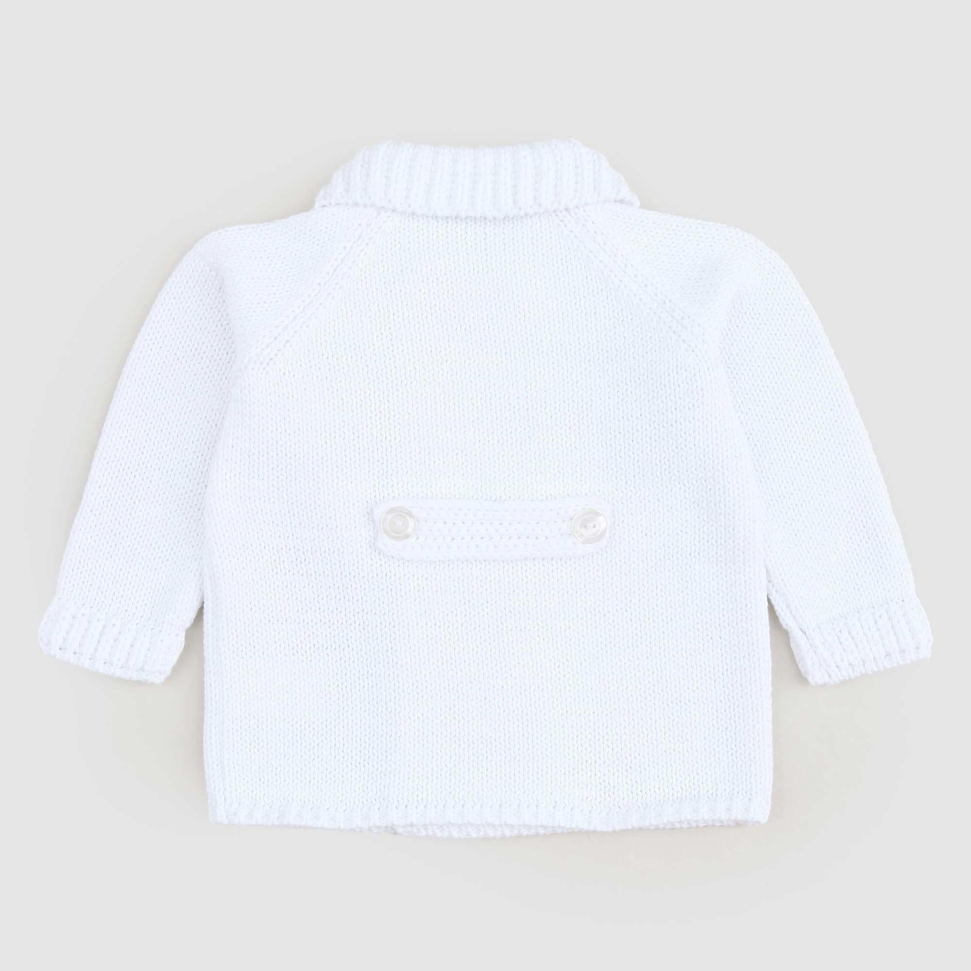 GIACCA COTONE BIANCO NEONATO - annameglio.com abbigliamento moda