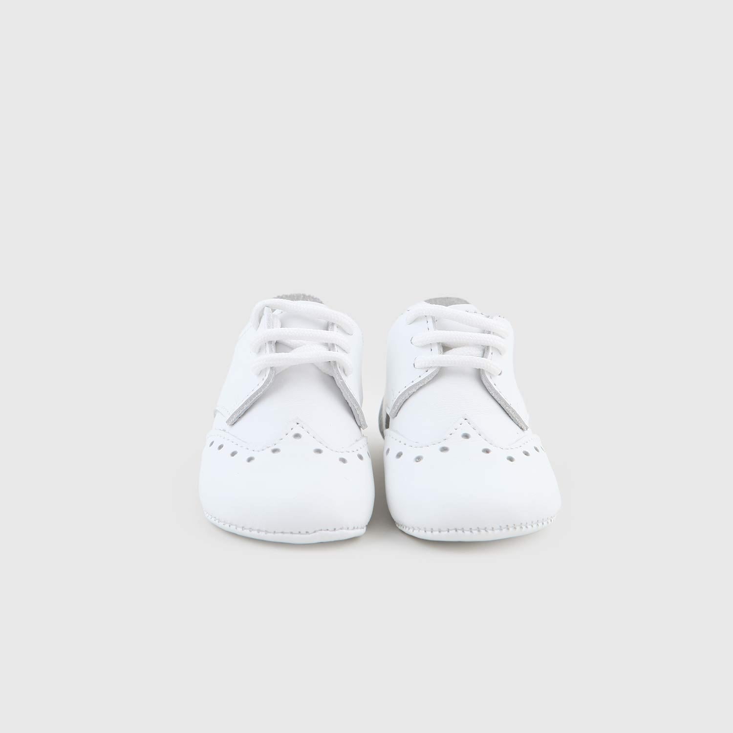 SCARPINA DERBY BIANCA NEONATO - annameglio.com abbigliamento moda