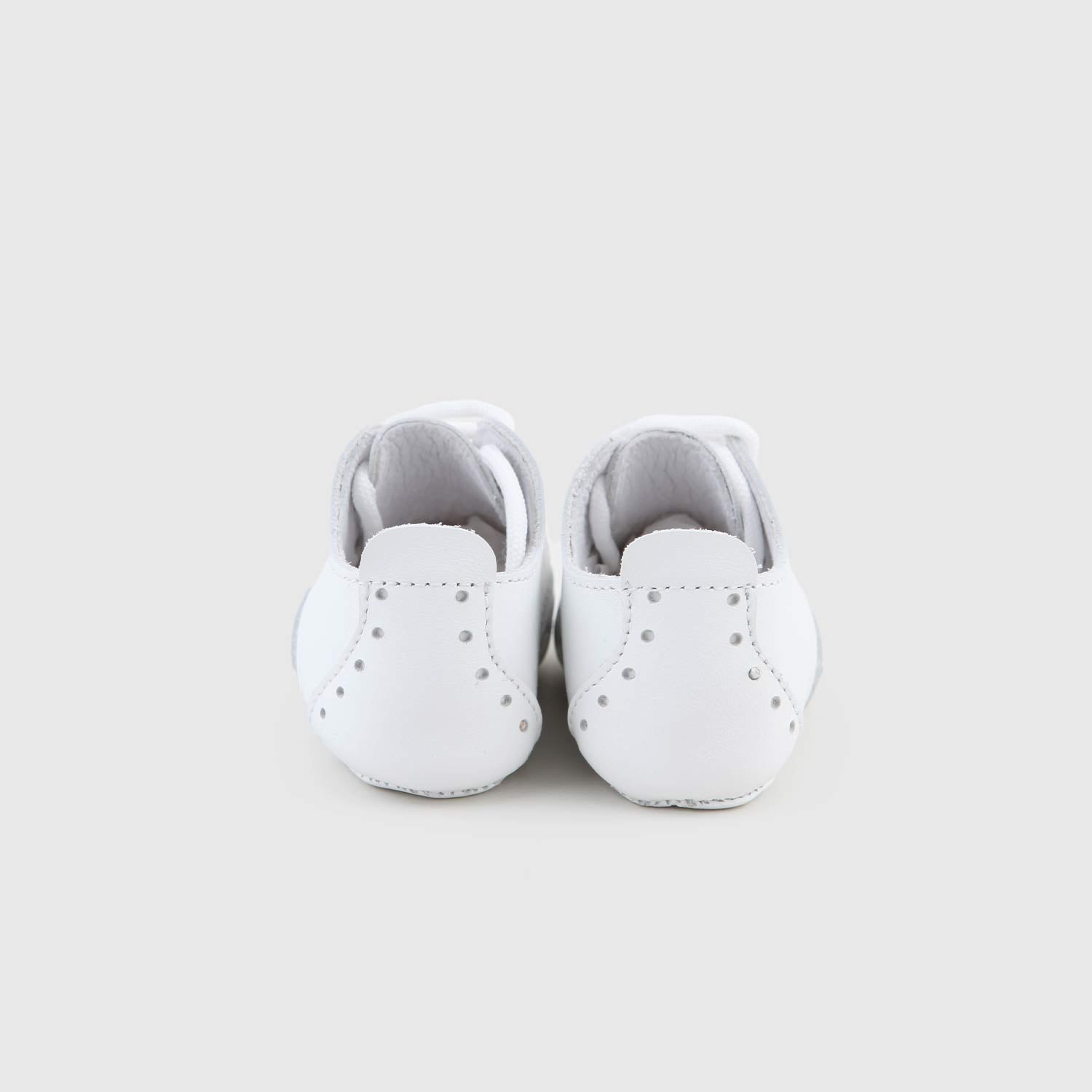SCARPINA DERBY BIANCA NEONATO - annameglio.com abbigliamento moda