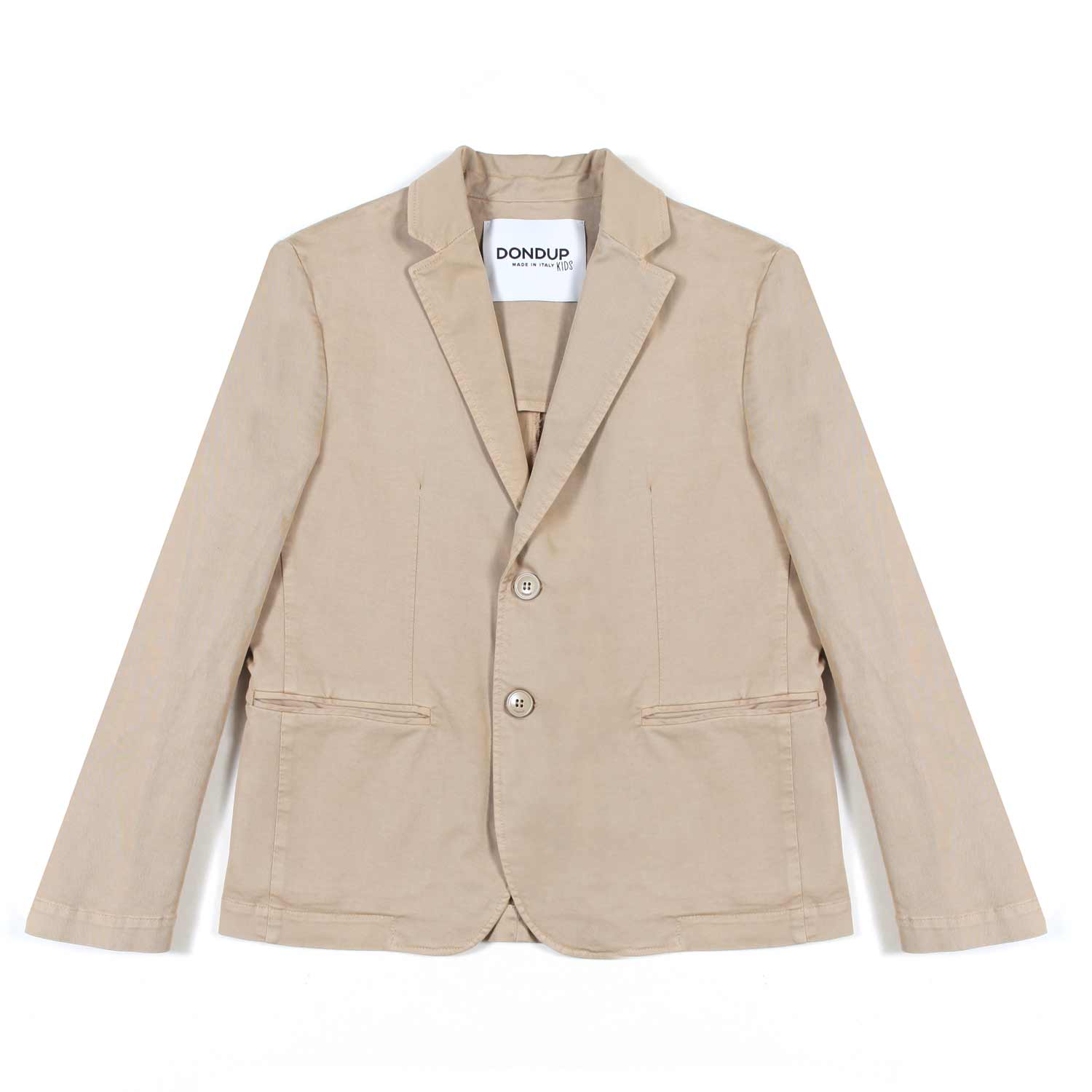 BLAZER MONOPETTO BEIGE BAMBINO E TEENAGER - annameglio.com abbigliamento moda