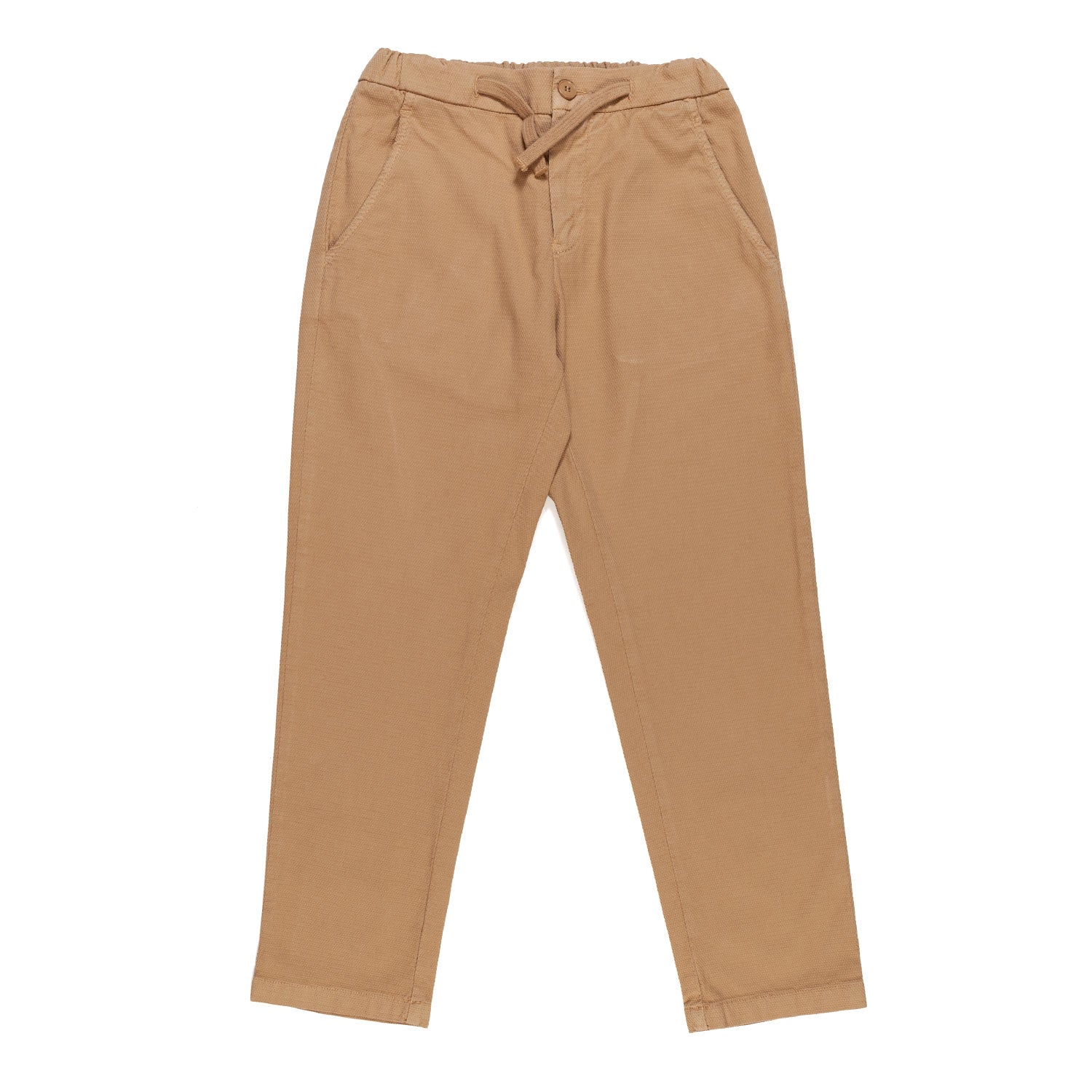 PANTALONE BEIGE CON COULISSE BAMBINO E RAGAZZO - annameglio.com abbigliamento moda