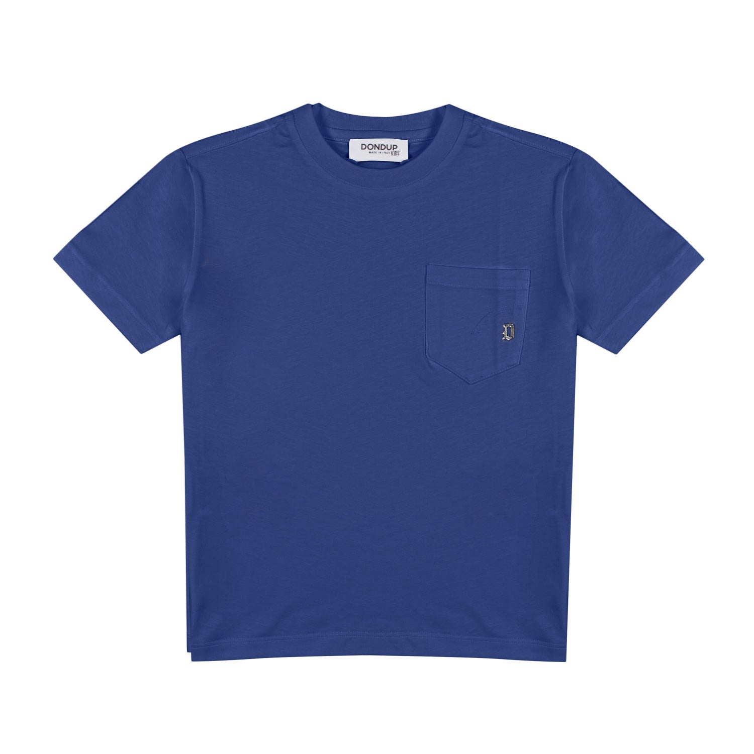 T-SHIRT BLU CON TASCHINO BAMBINO E RAGAZZO - annameglio.com abbigliamento moda