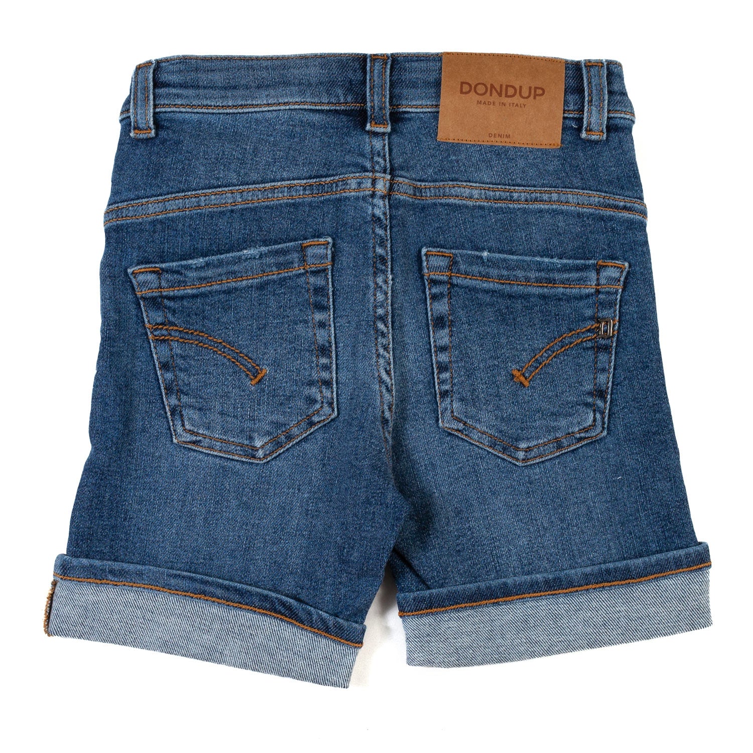 SHORTS DI JEANS BLU CON STRAPPI BAMBINO E TEENAGER - annameglio.com abbigliamento moda
