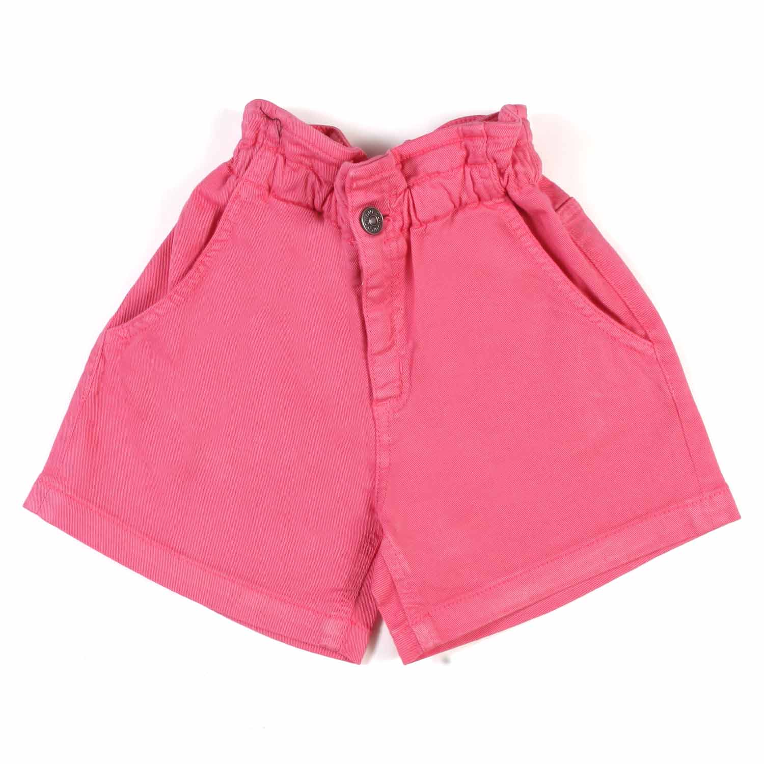 SHORTS DENIM FUCSIA BAMBINA E TEENAGER - annameglio.com abbigliamento moda