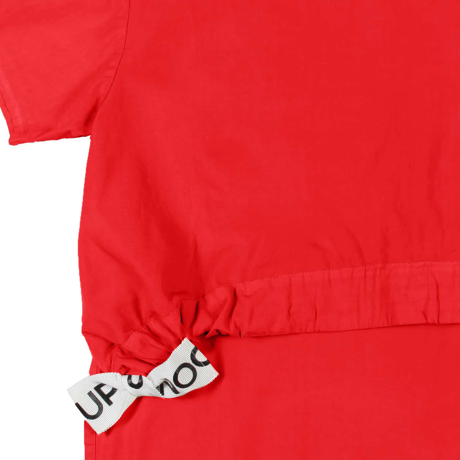 T-SHIRT ASIMMETRICA ROSSA BAMBINA E RAGAZZO - annameglio.com abbigliamento moda