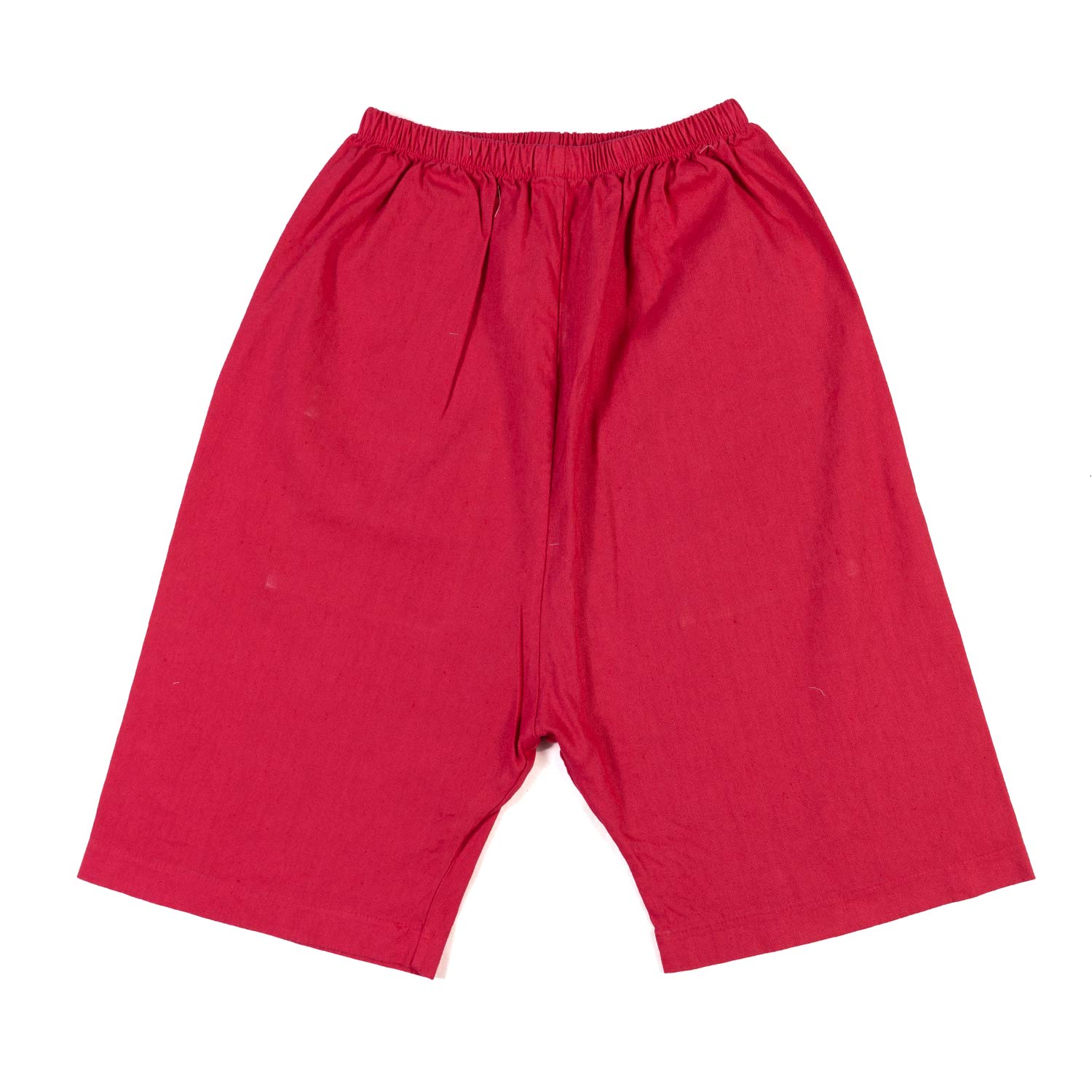 PANTALONE FRANCOIS LINO ROSSO FRAGOLA BAMBINA - annameglio.com abbigliamento moda