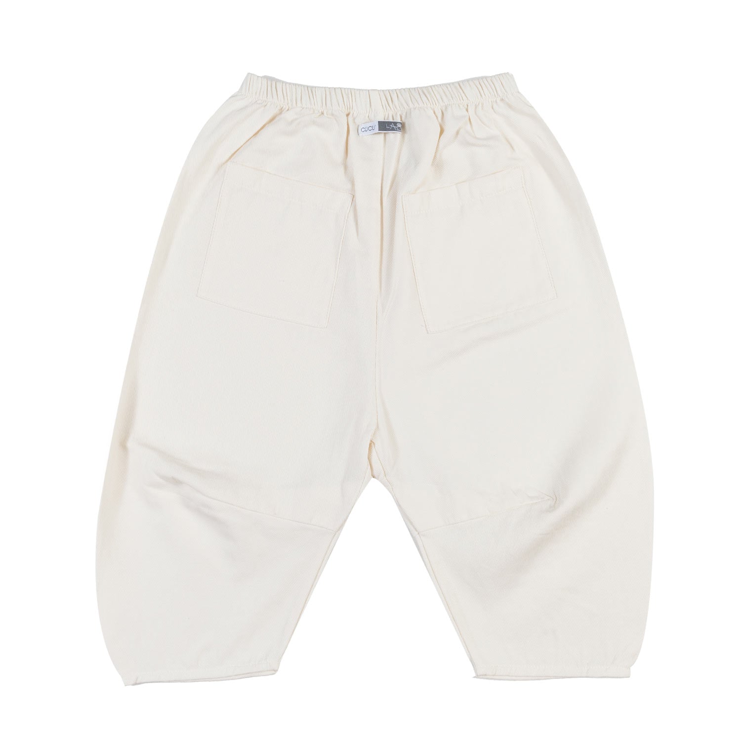 PANTALONE PEPPINO DENIM ECRU BAMBINA - annameglio.com abbigliamento moda