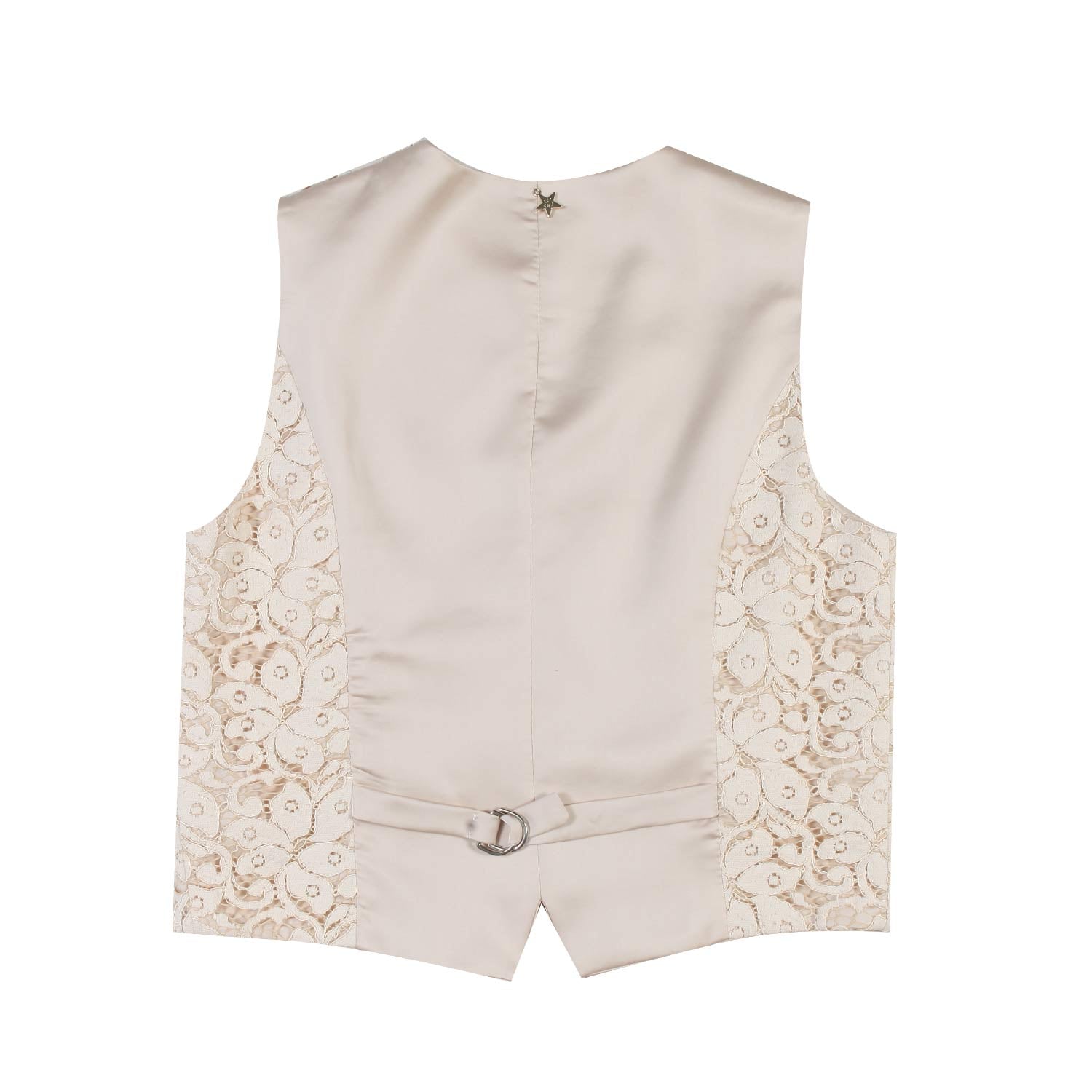 GILET BIANCO PANNA IN PIZZO DONNA E TEENAGER - annameglio.com abbigliamento moda