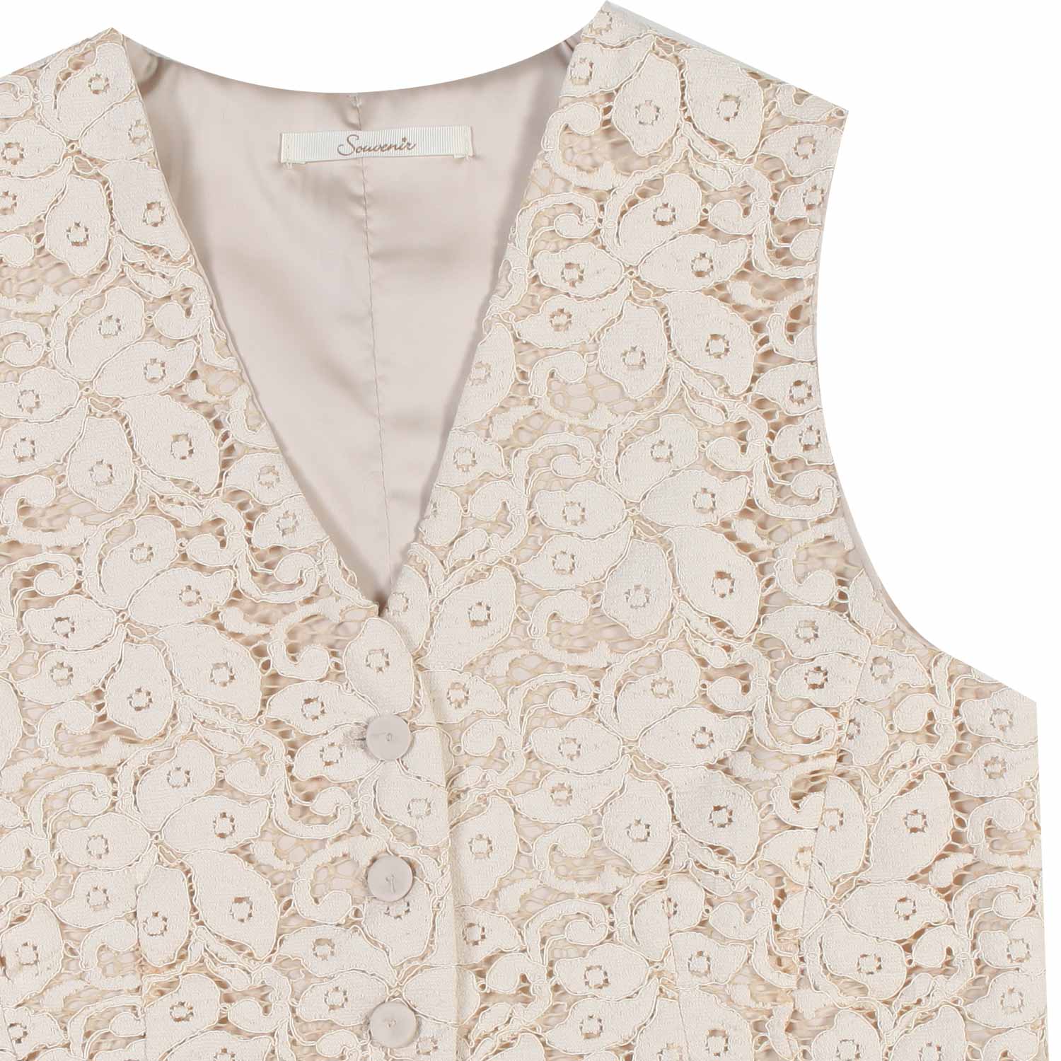 GILET BIANCO PANNA IN PIZZO DONNA E TEENAGER - annameglio.com abbigliamento moda